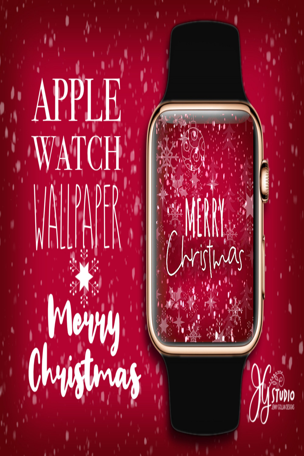 Apple Watch Wallpaper Frohe Weihnachten Apple Watch Face Design