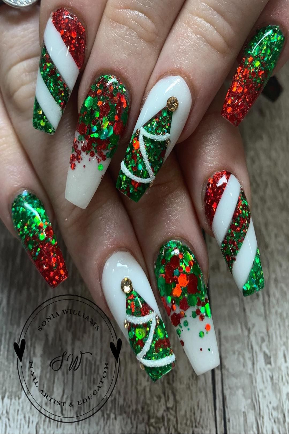 Are these the most festive nails you