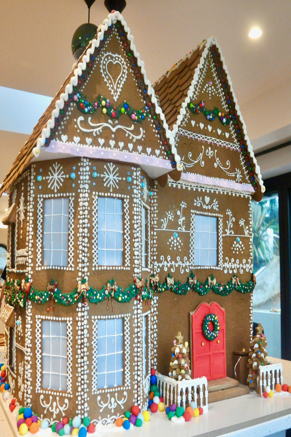 Biggest Gingerbread House We