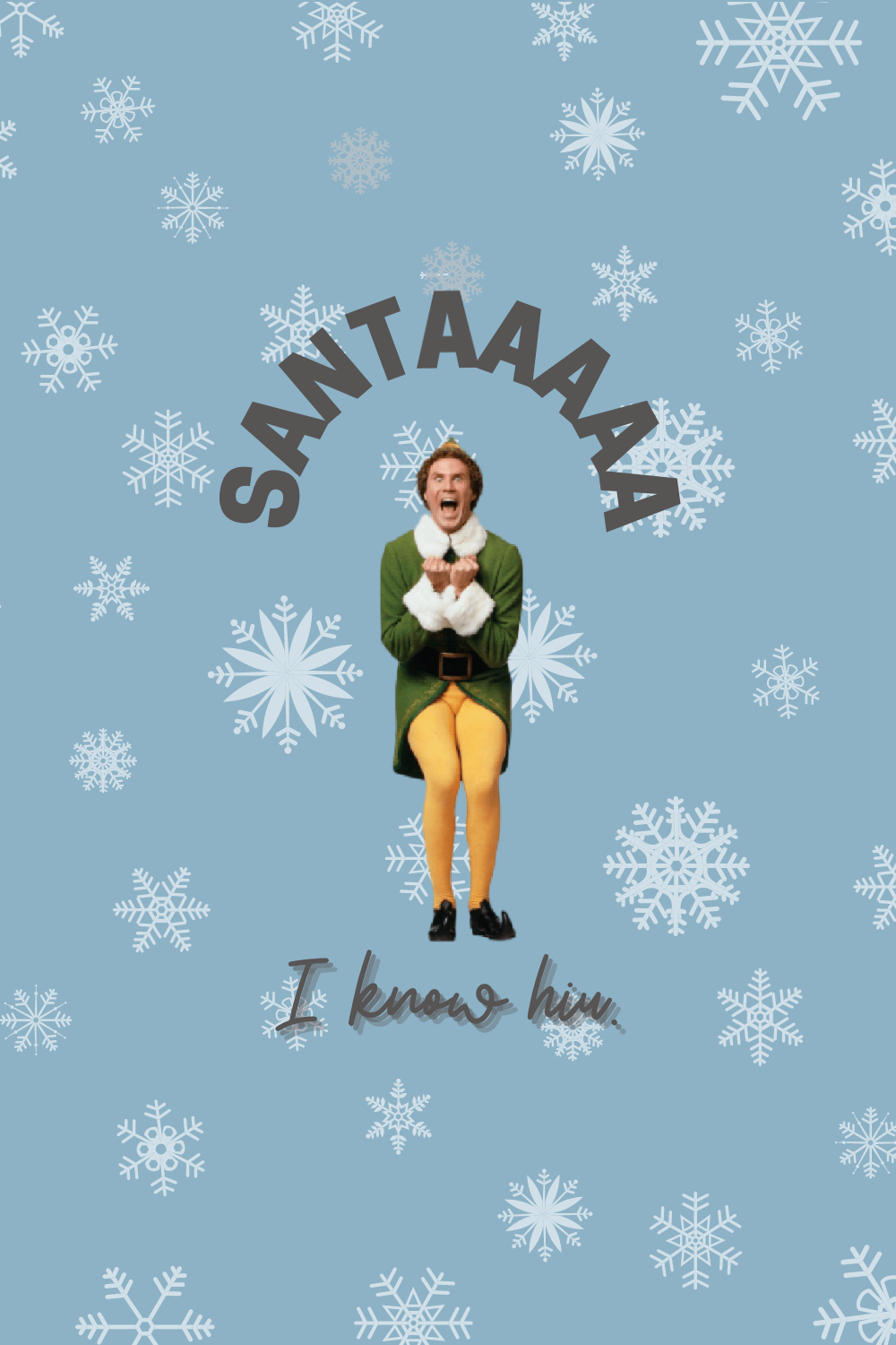 Buddy The Elf  Funny christmas wallpaper, Cute christmas