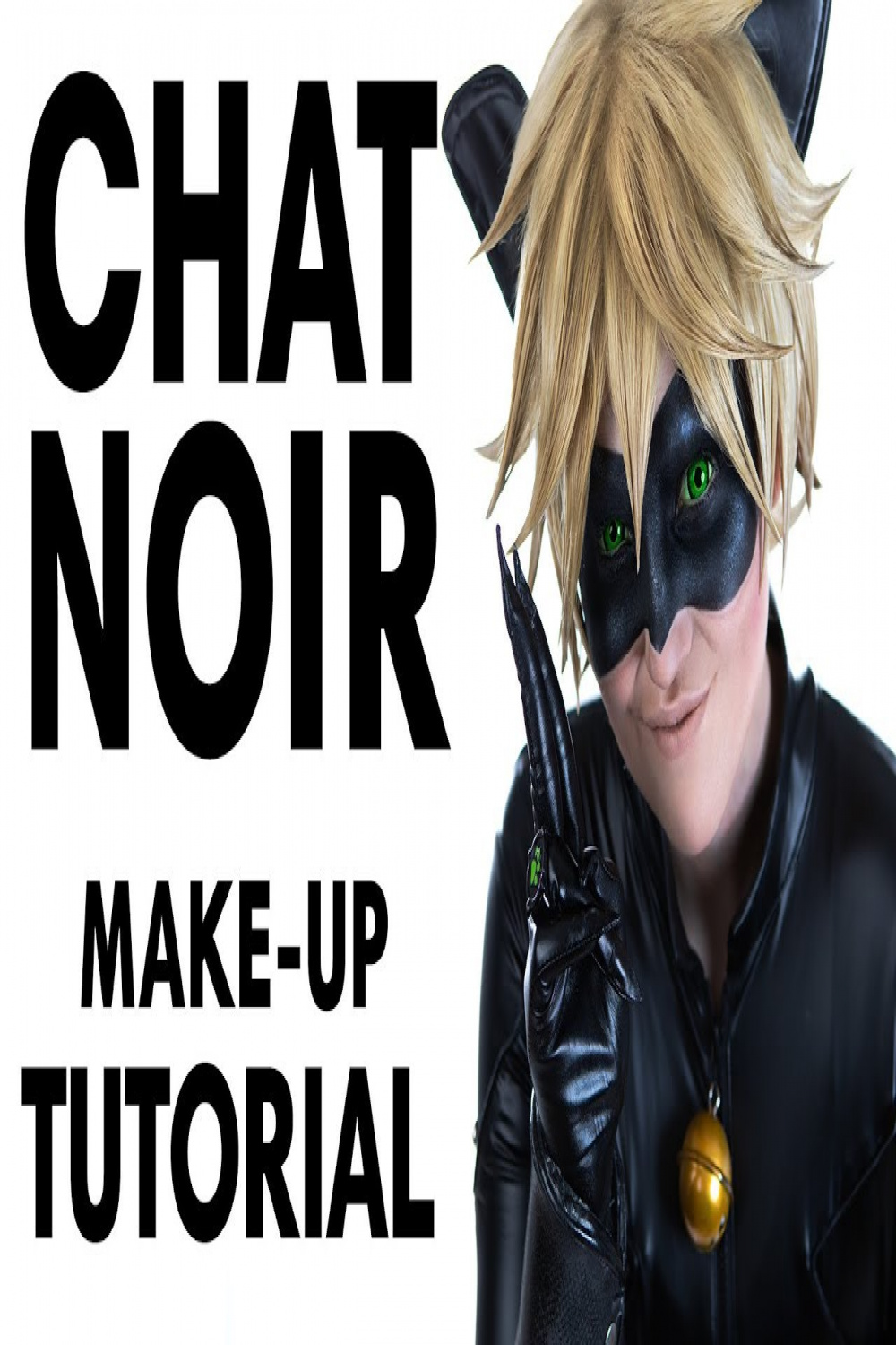 Chat Noir  Make-Up Tutorial  Die Maske aufmalen  Deutsch