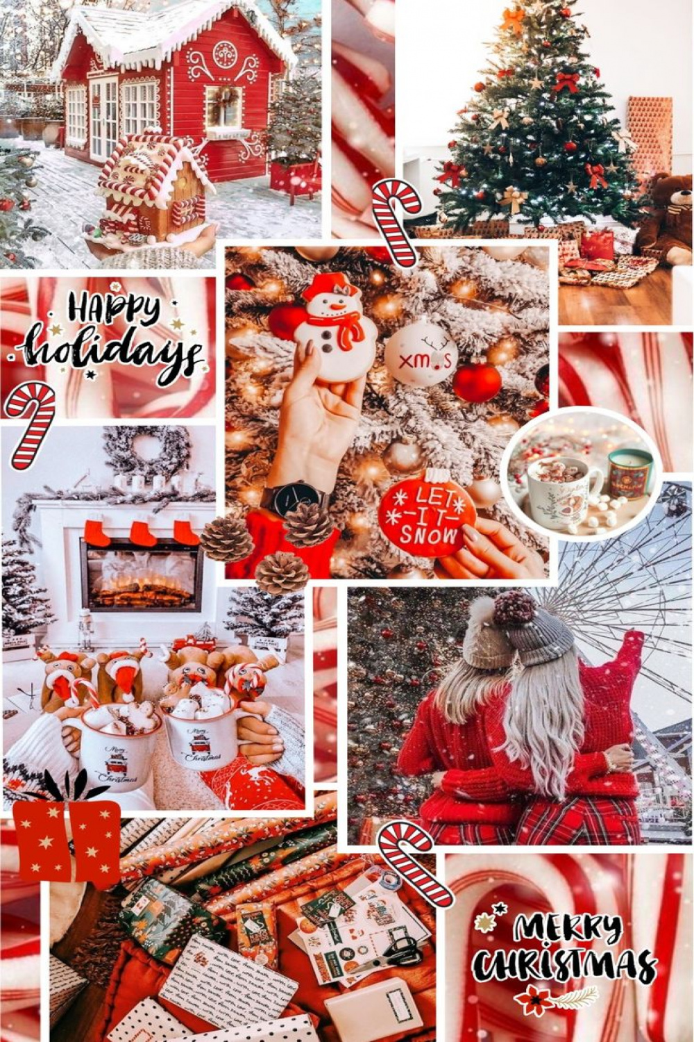 Christmas   Christmas collage, Christmas wallpaper, Merry