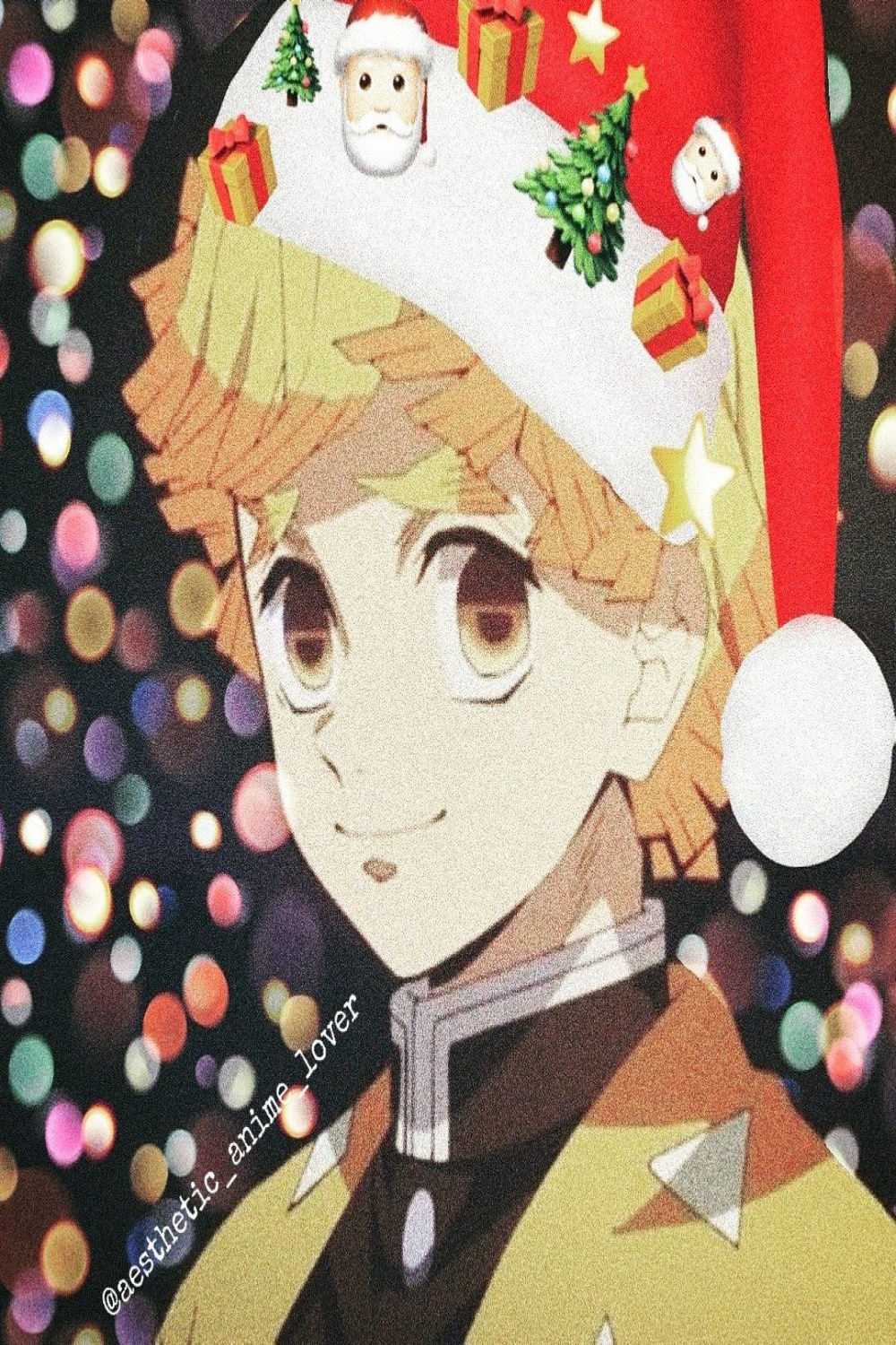 Christmas zenitsu aesthetic ~  Aesthetic anime, Anime lovers, Anime