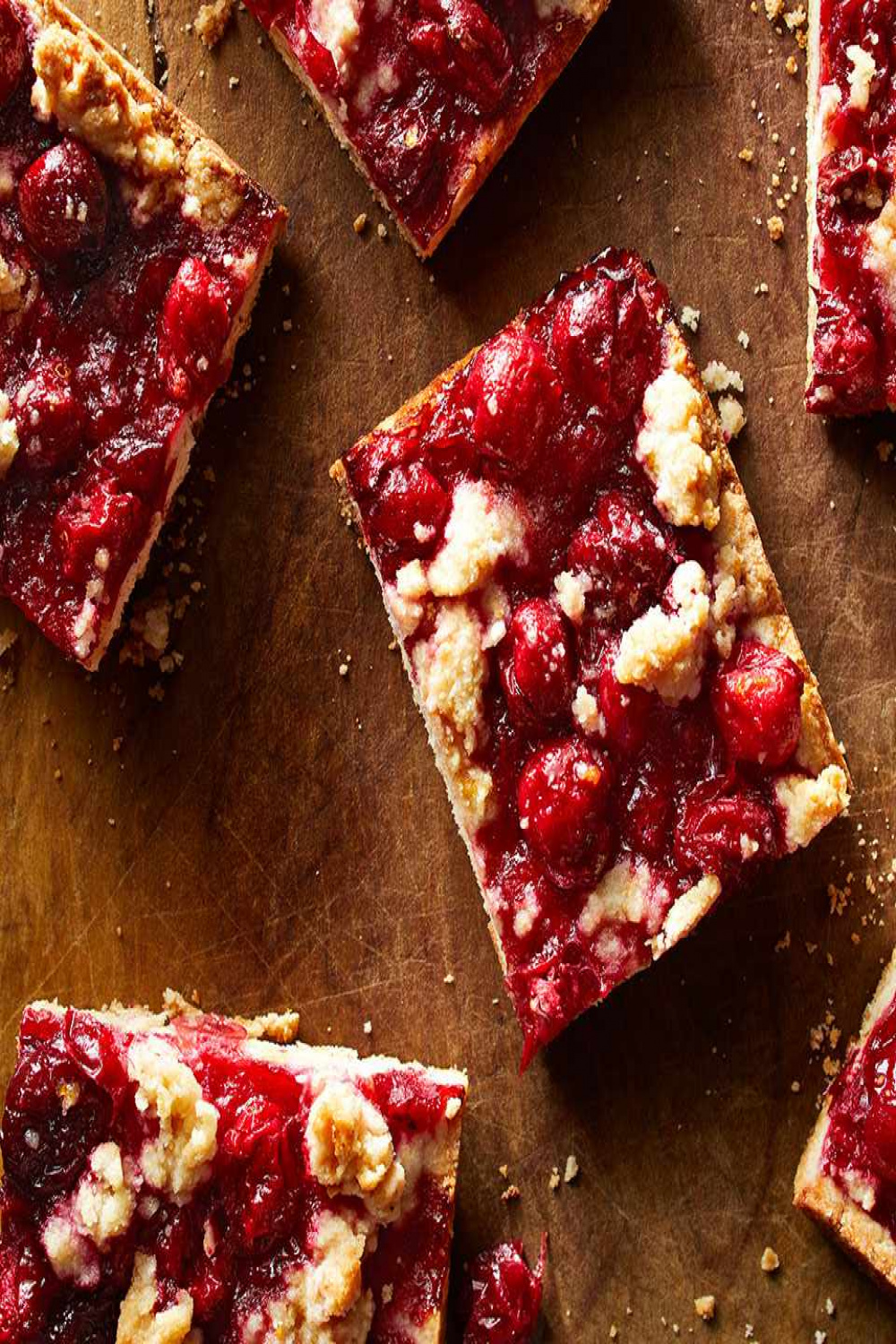 Cranberry Crumble Bars