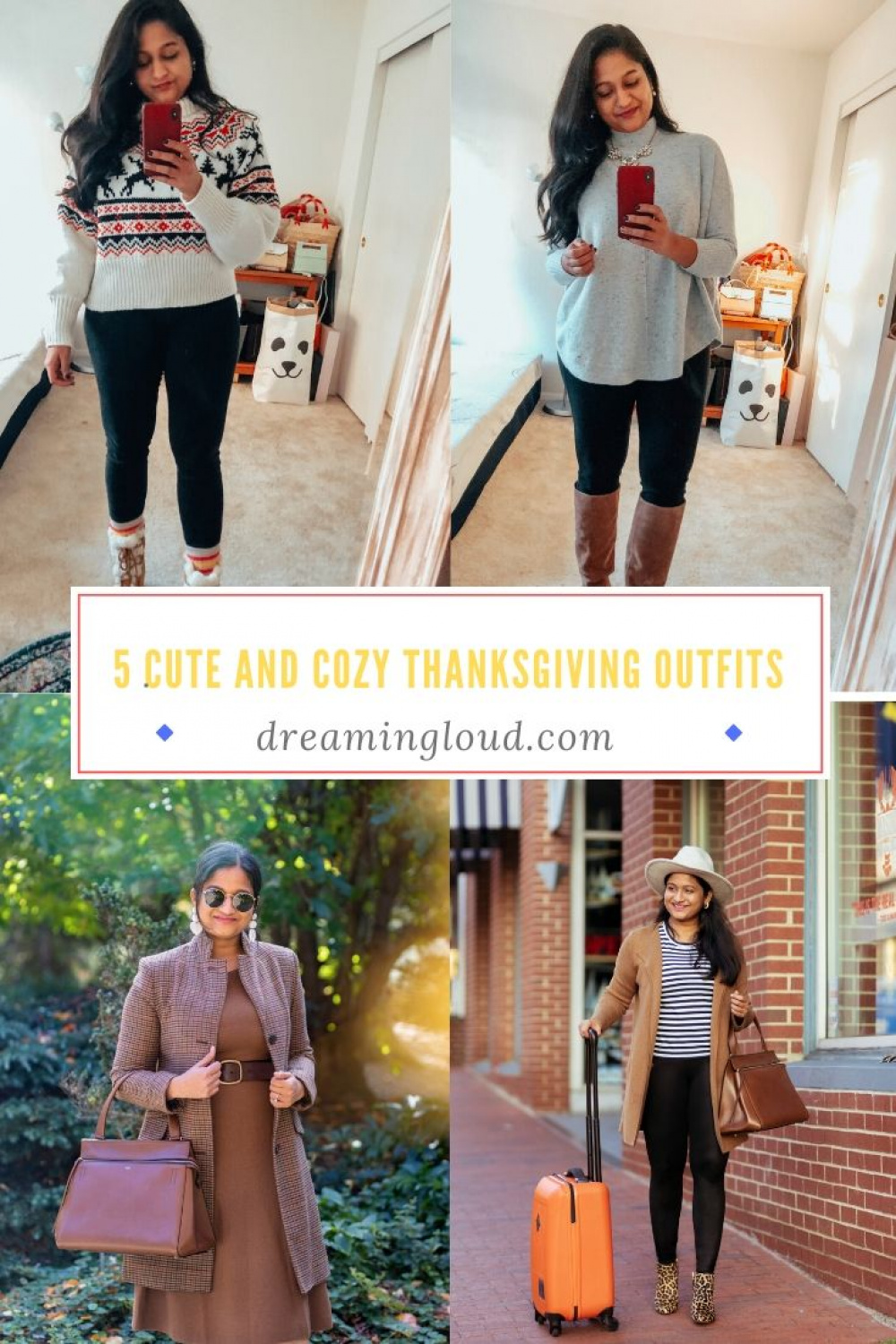 Cute and Cozy Thanksgiving Outfit Ideas - Dreaming Loud