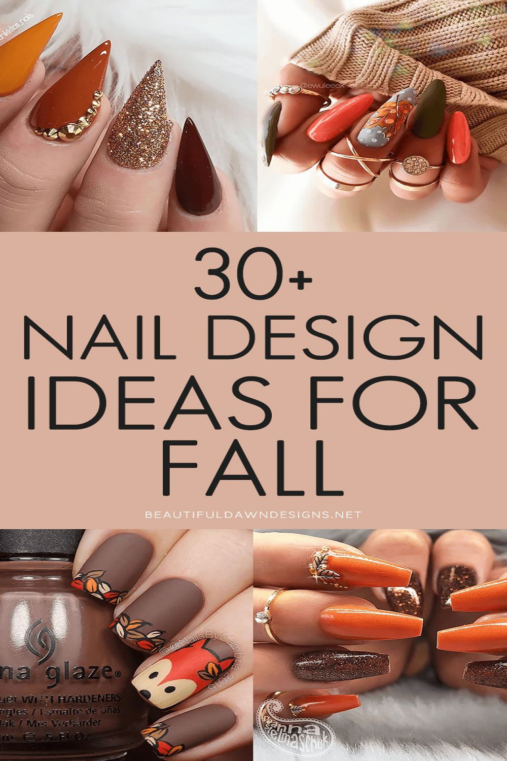 Cute Fall Nail Design Ideas for  - Beautiful Dawn Designs