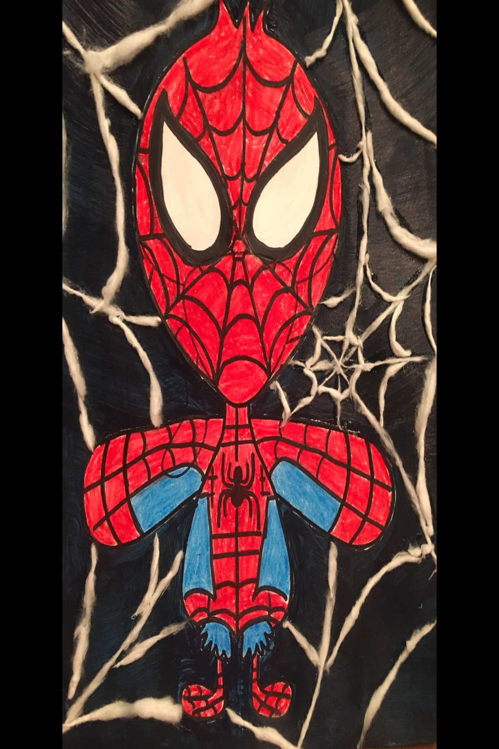 Disguise the turkey. Spider-Man themed