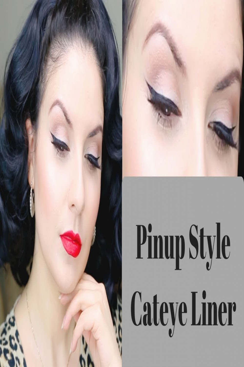 Easy PinUp Cateye Eyeliner: Step by Step  Nena Moreno