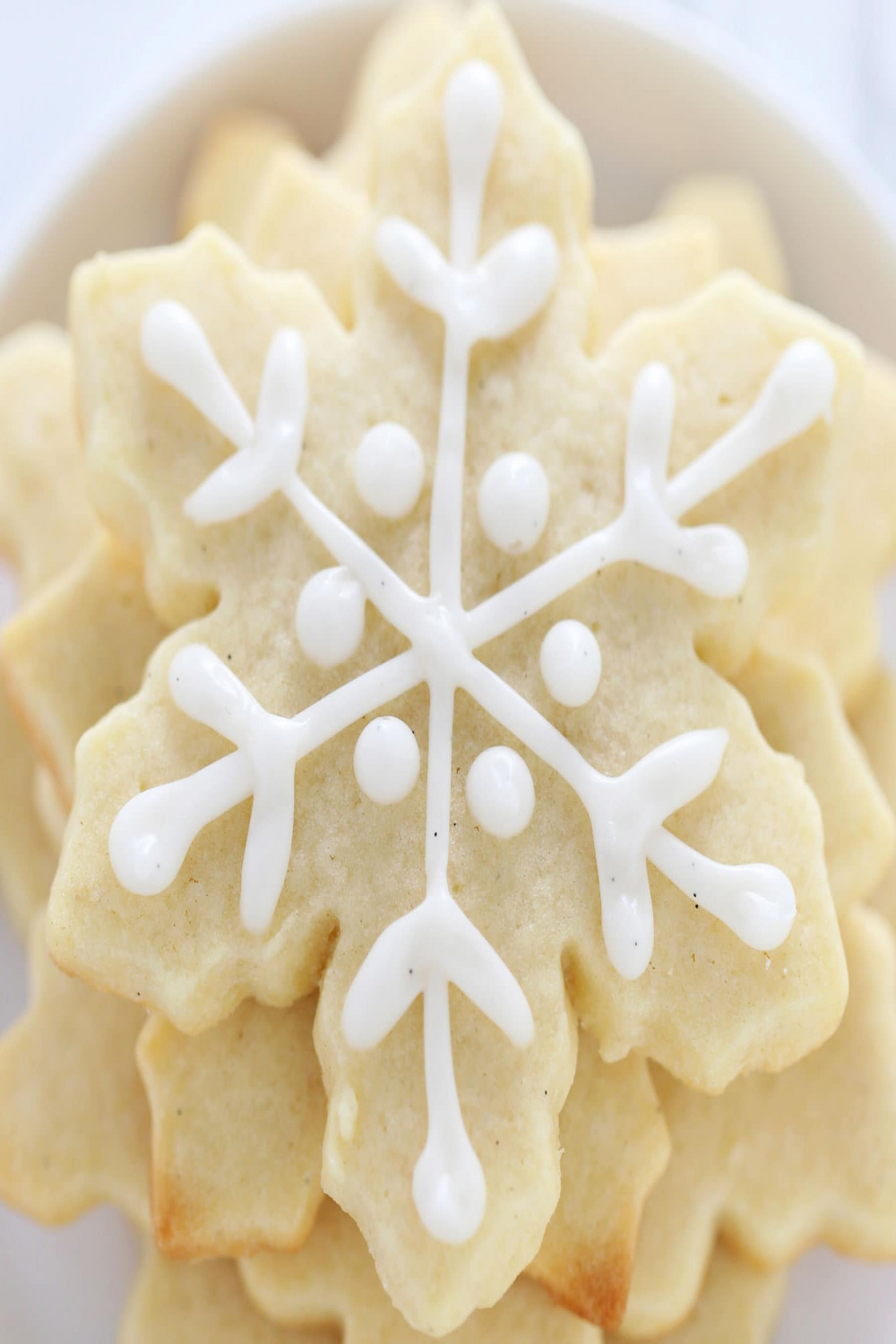 Easy Snowflake Sugar Cookies