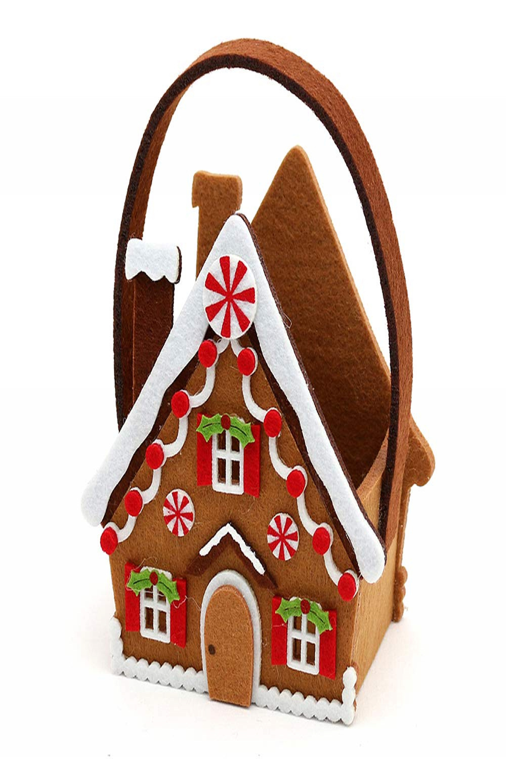 Felt Bag Gingerbread House approx.  x