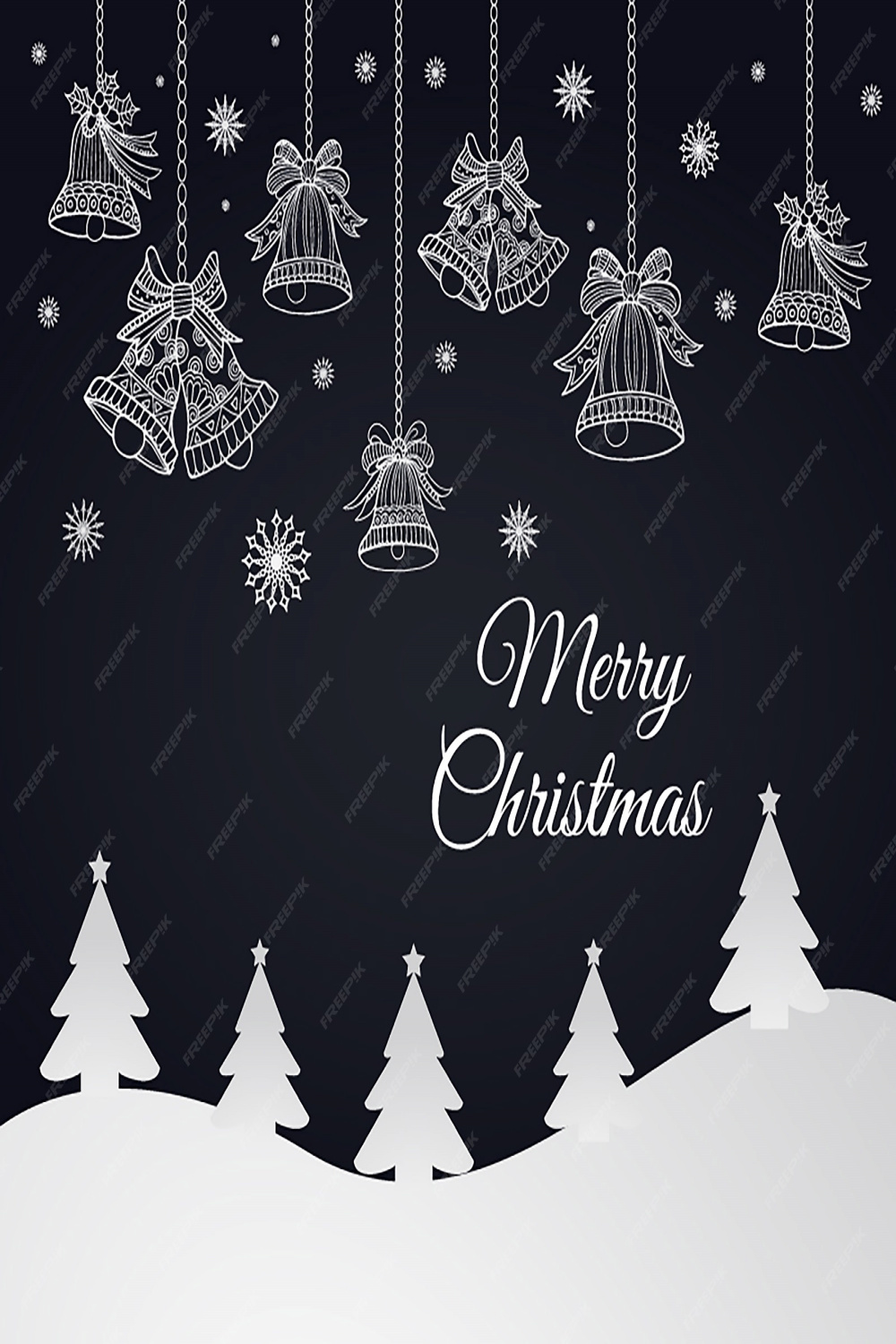 Free Vector  Simple vector christmas backgrounds