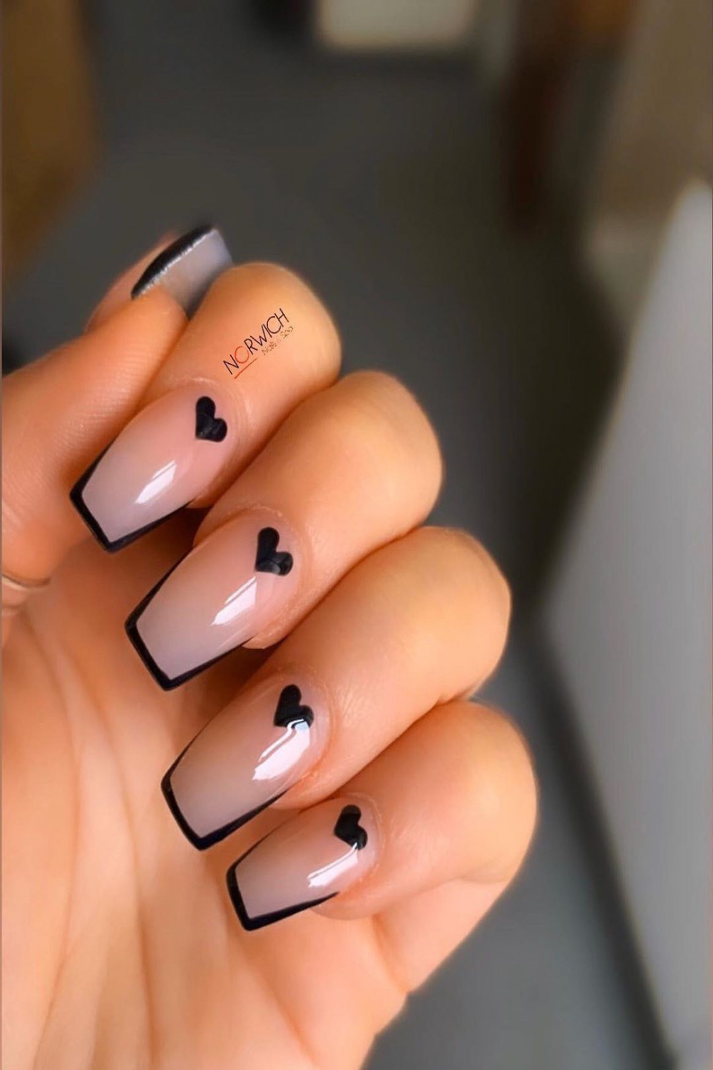 + Heart Nails Designs For A Sleek Manicure  Heart nail designs