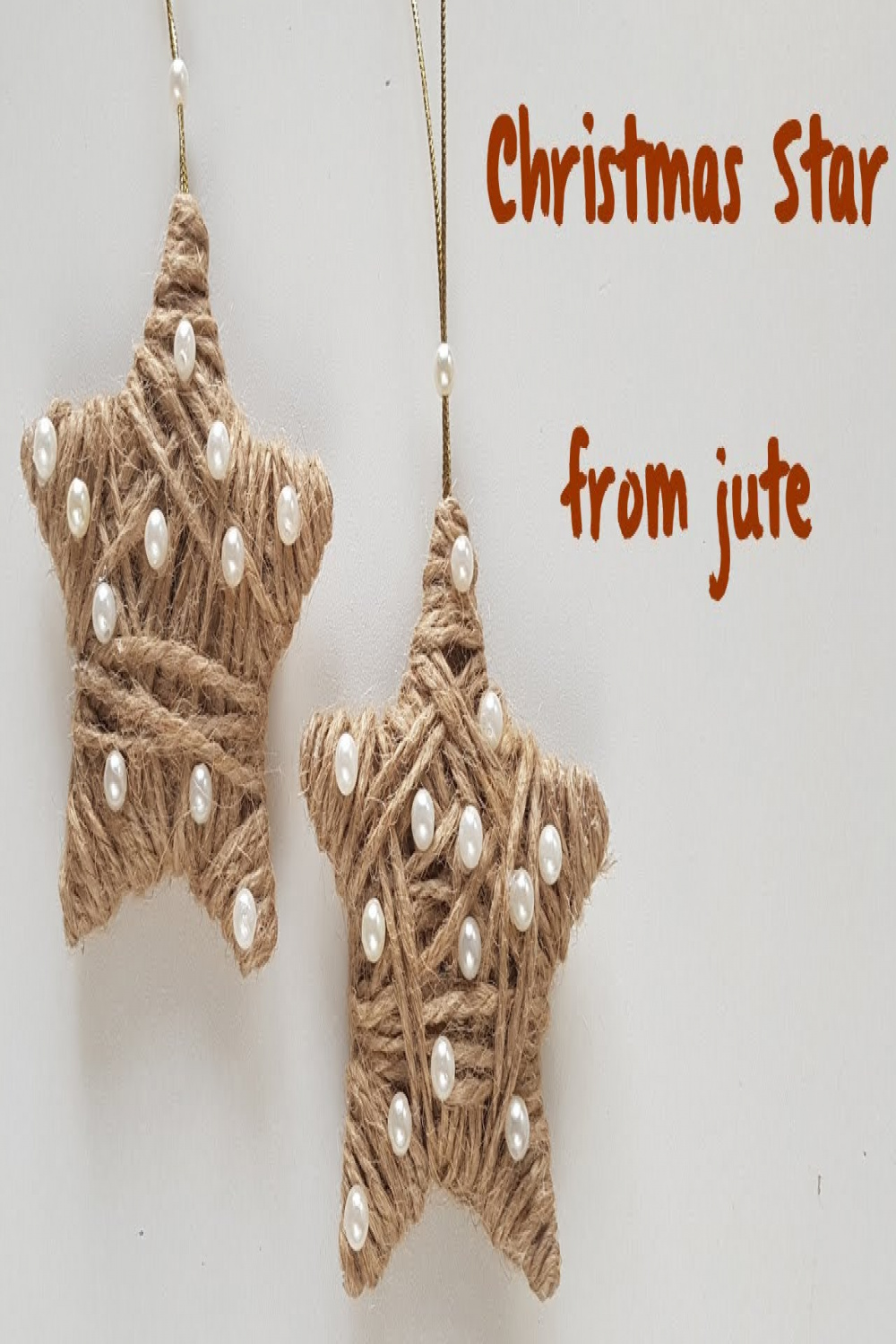 How to Make Twine Wrapped Star - Jute Craft Home Decorations Ideas  -  CRAFTMANIA