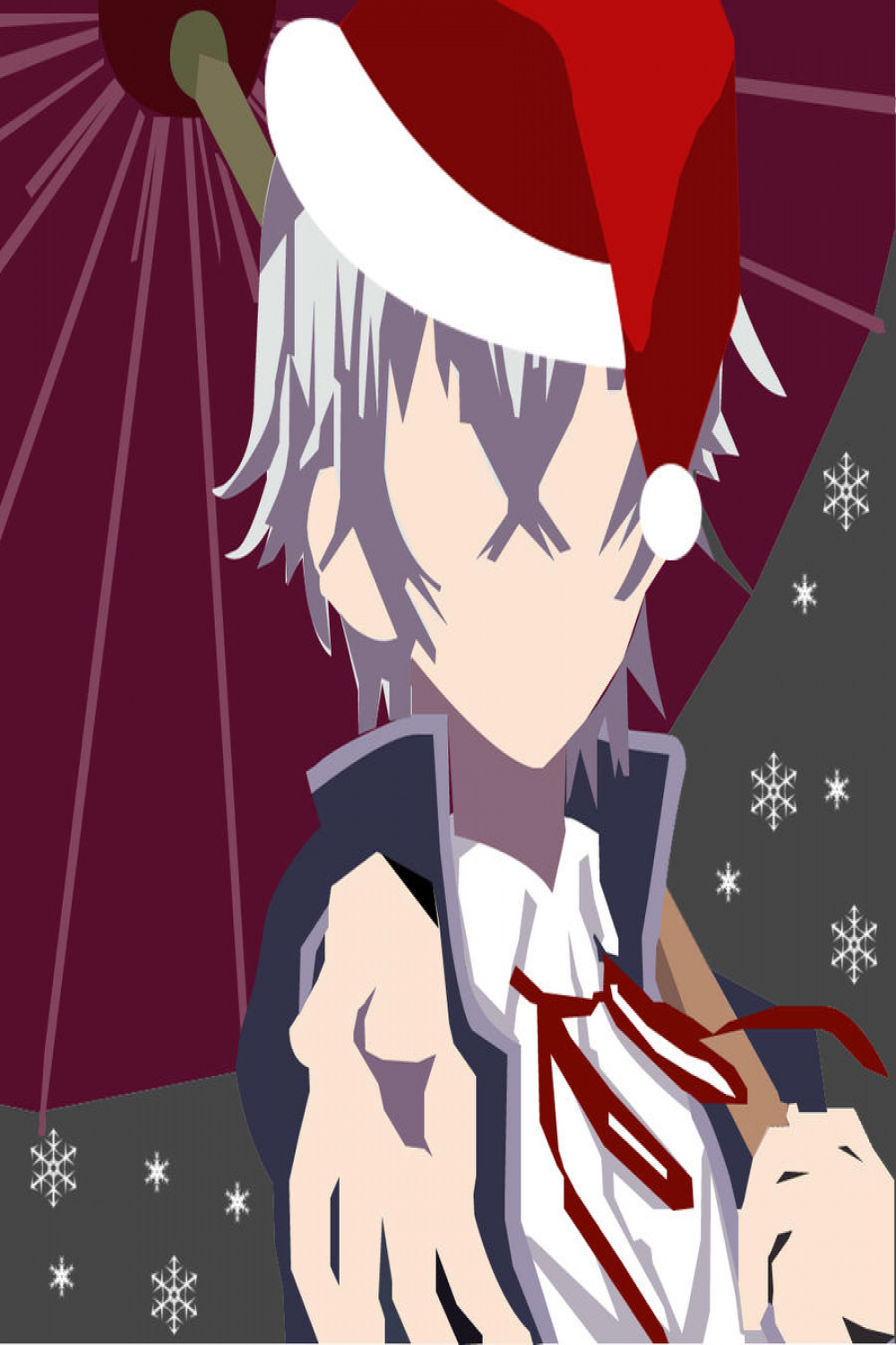 Isana Yashiro Xmas Minimal Icon by lolxb on DeviantArt