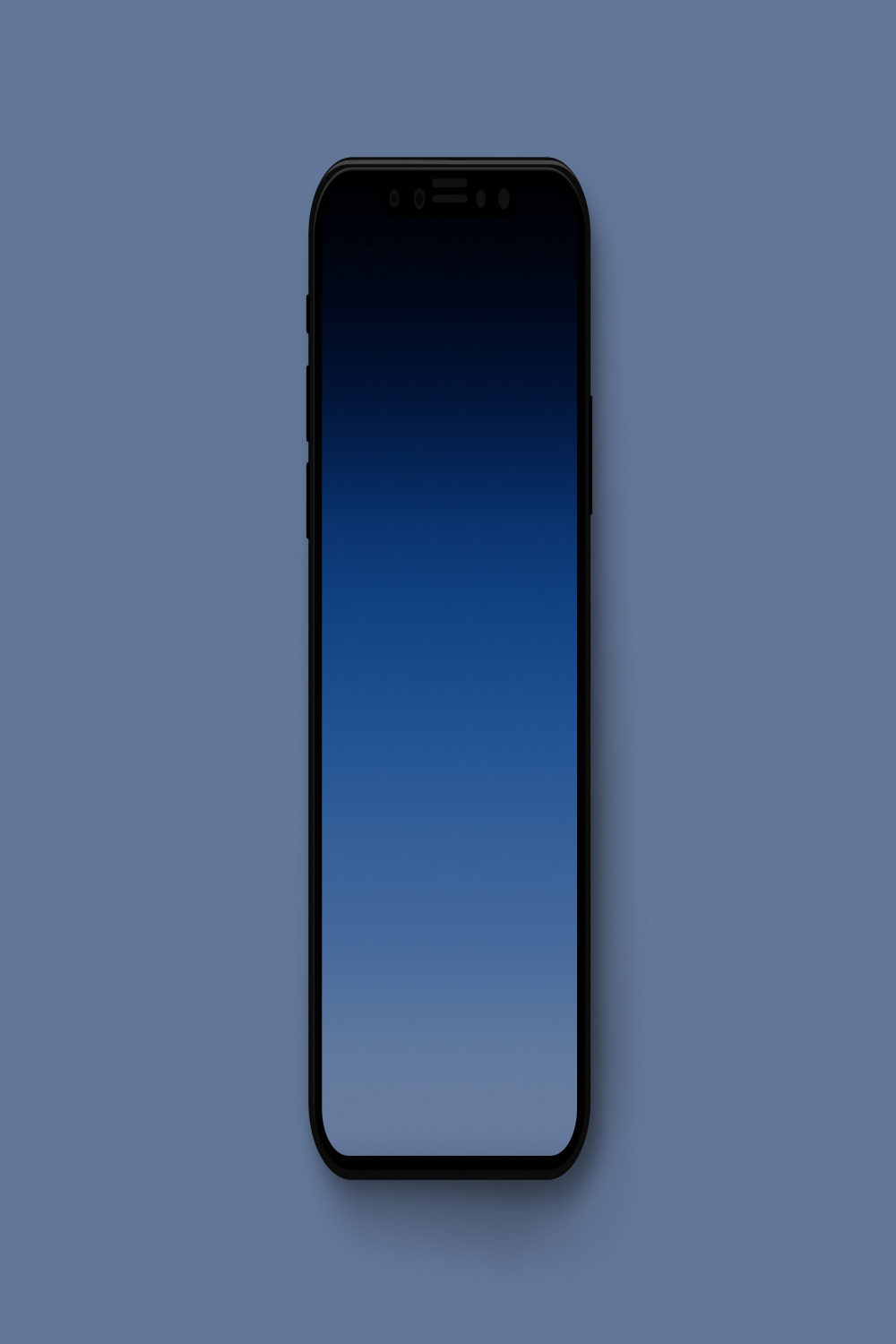 Minimal gradient wallpapers to hide the iPhone notch