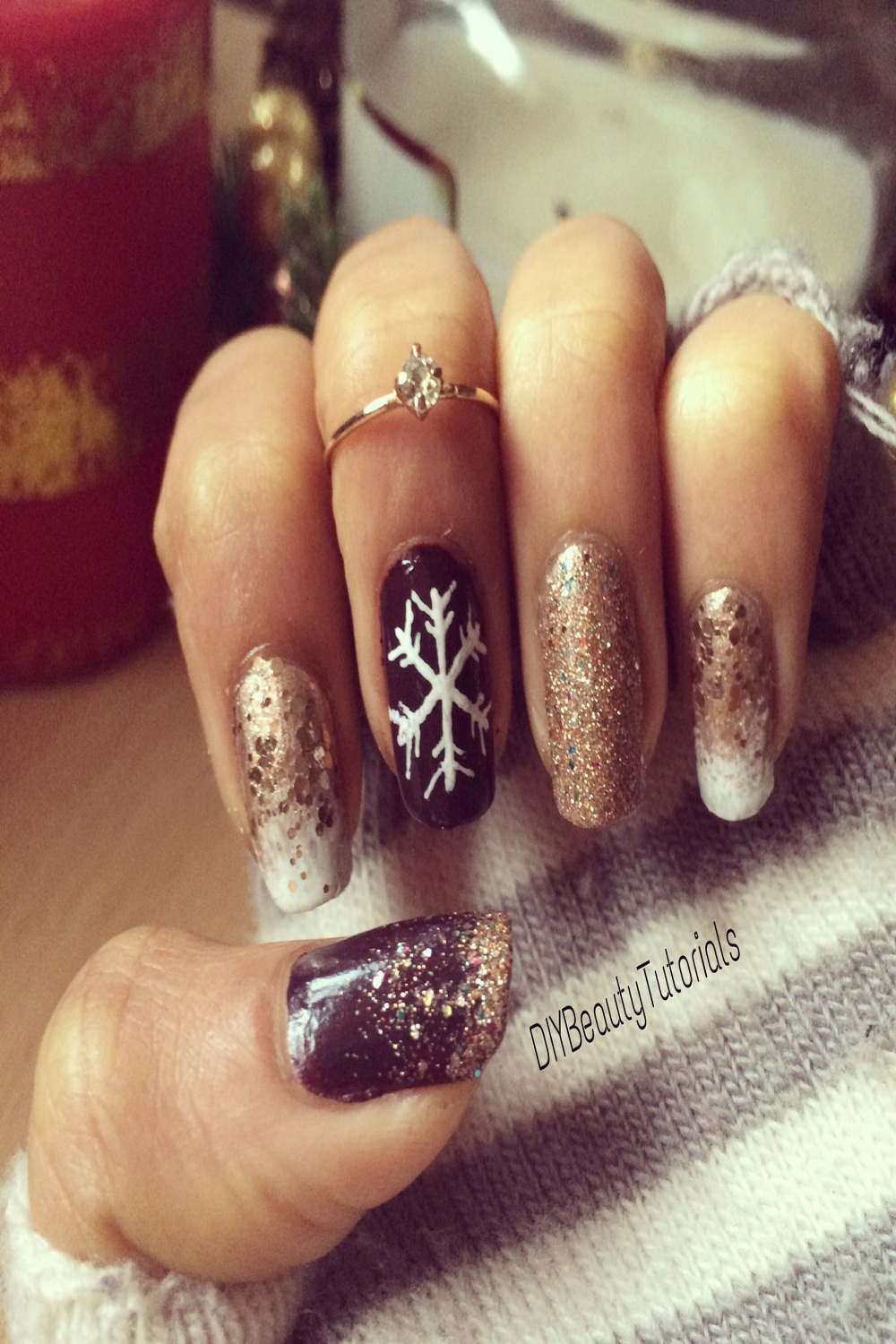 Nailed It: Christmas / New Year Nails -  Christmas nails, New