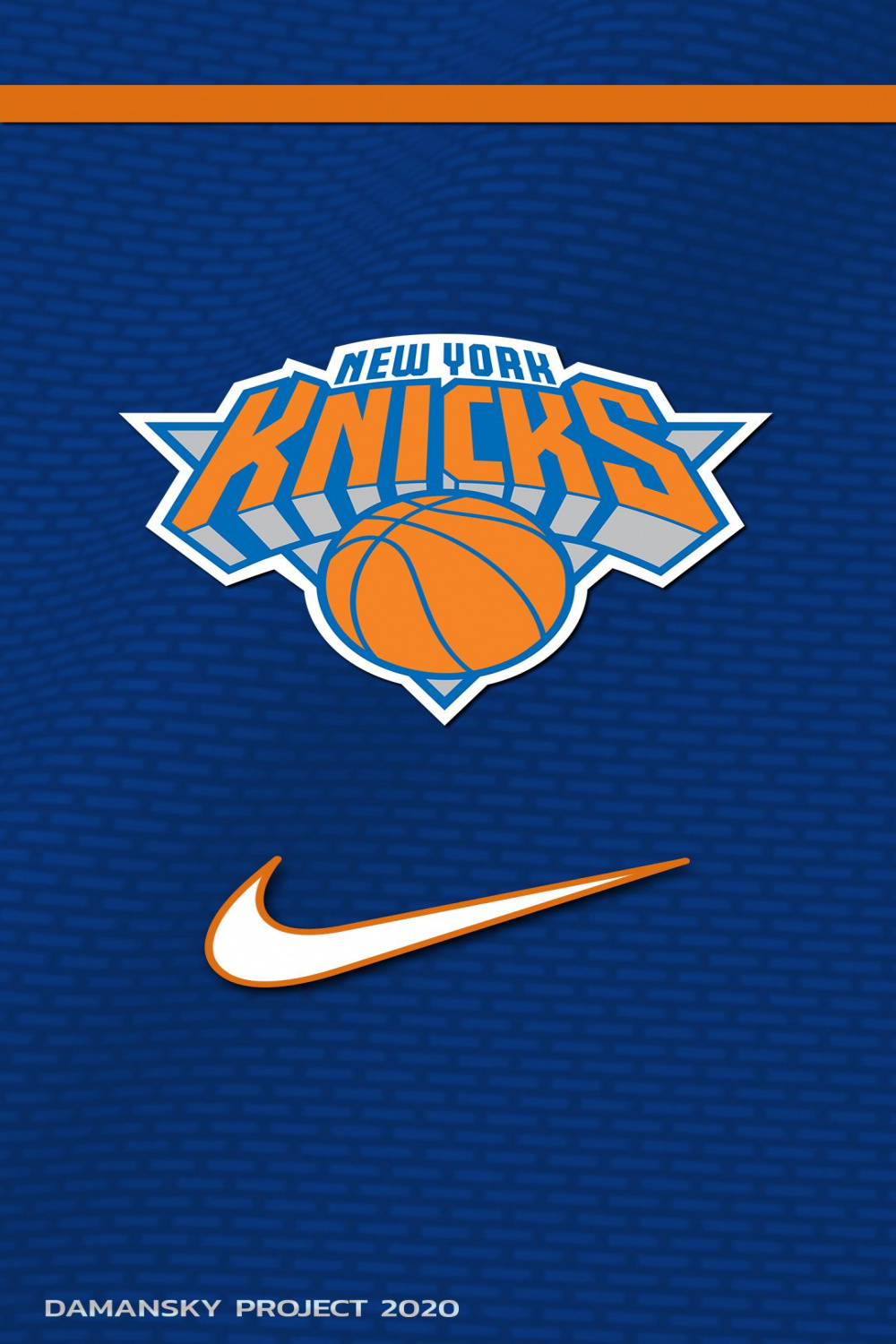 New York Knicks  Knicks basketball, Logo basketball, Nba wallpapers