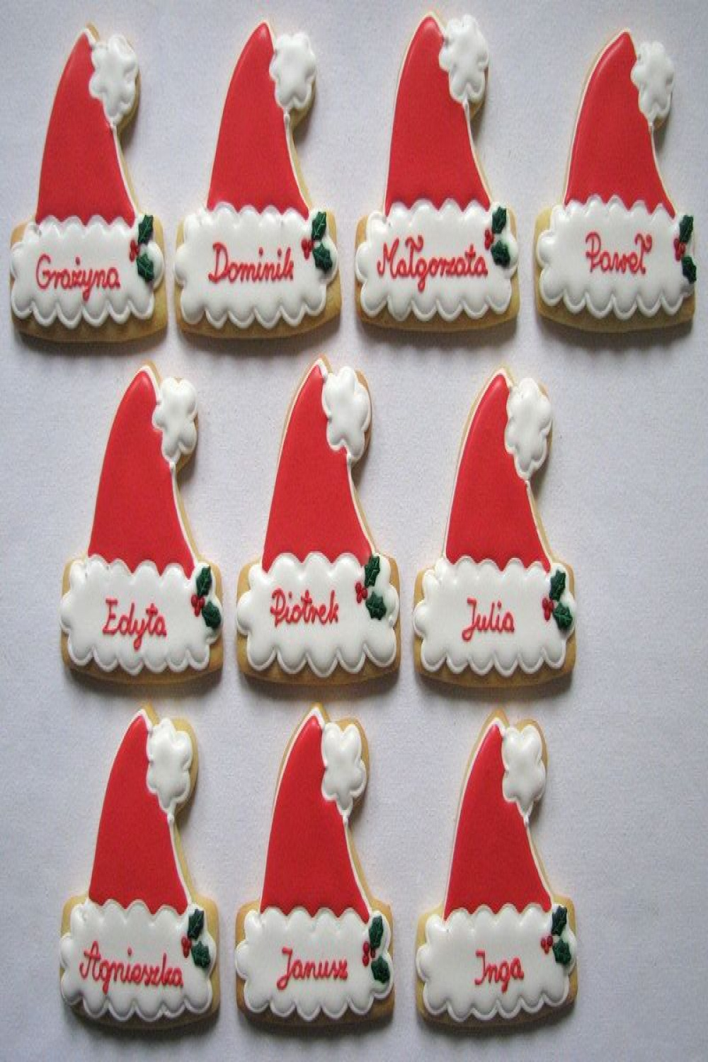 Pin on christmas / winter cookies