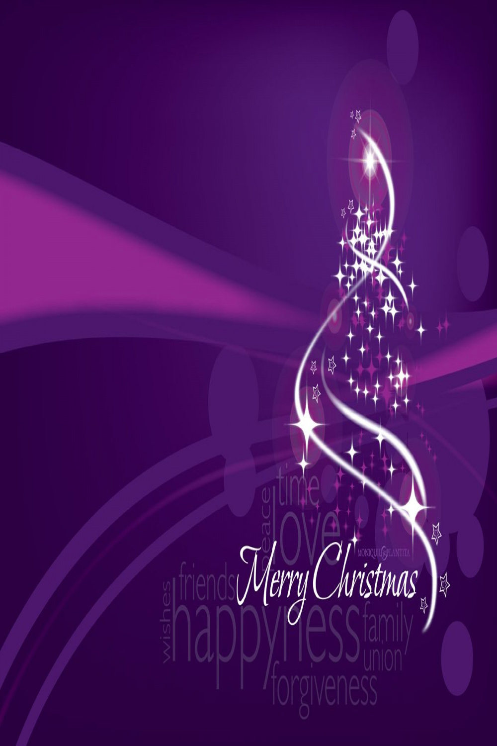 purple christmas  Facebook christmas cover photos, Christmas