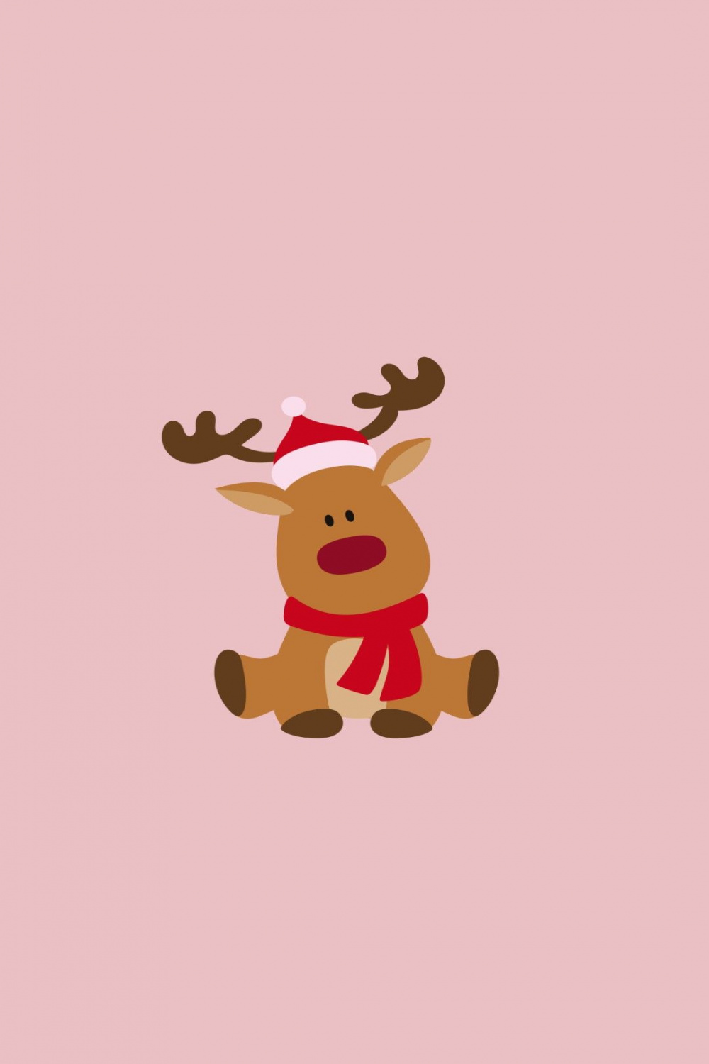 RUDOLPH CHRISTMAS WALLPAPER  Рождественские иллюстрации