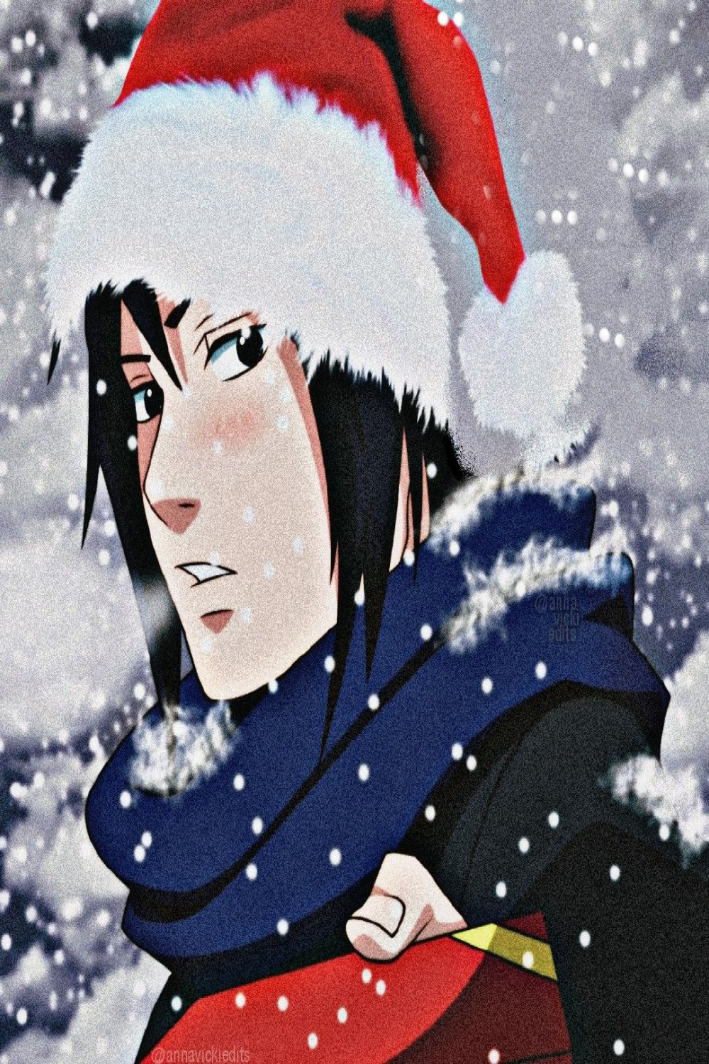 sasuke uchiha xmas icons  Sasuke, Anime christmas, Uchiha