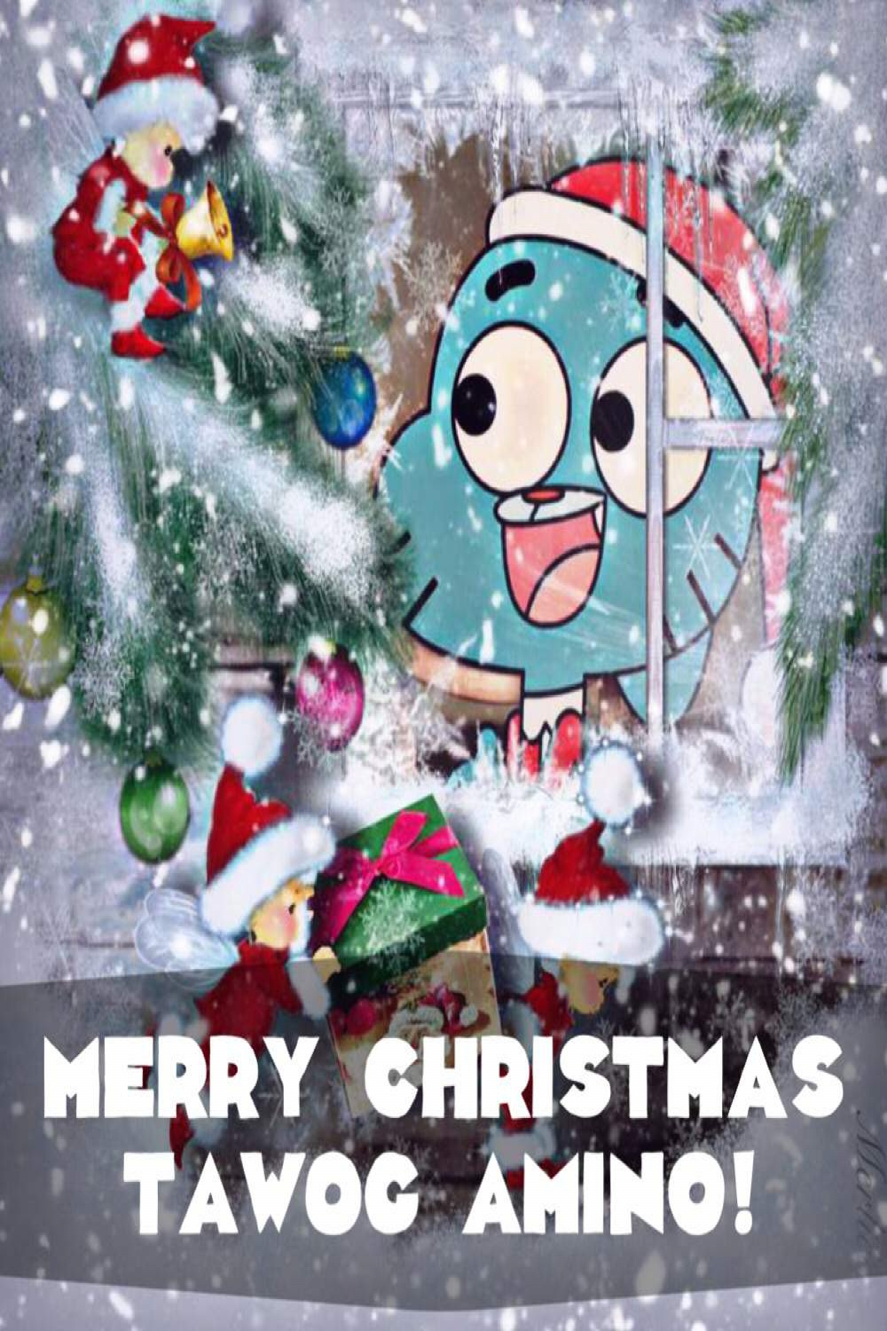 TAWOG Christmas Edits!  Amazing World Of Gumball