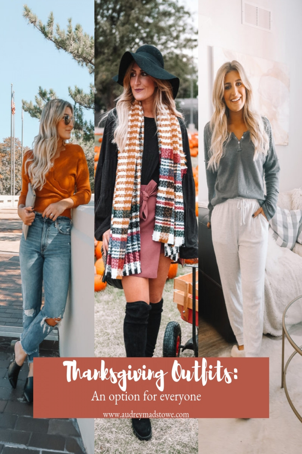 Thanksgiving Outfit Lookbook  An Outfit for Everyone - Audrey