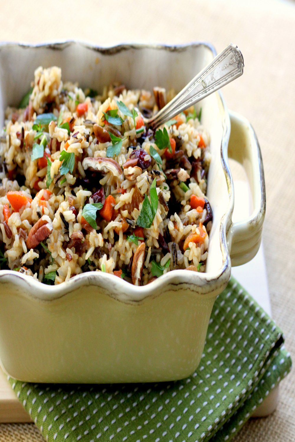 Thanksgiving Sides: Wild Rice with Dried Fruit and Pecans – TasteFood