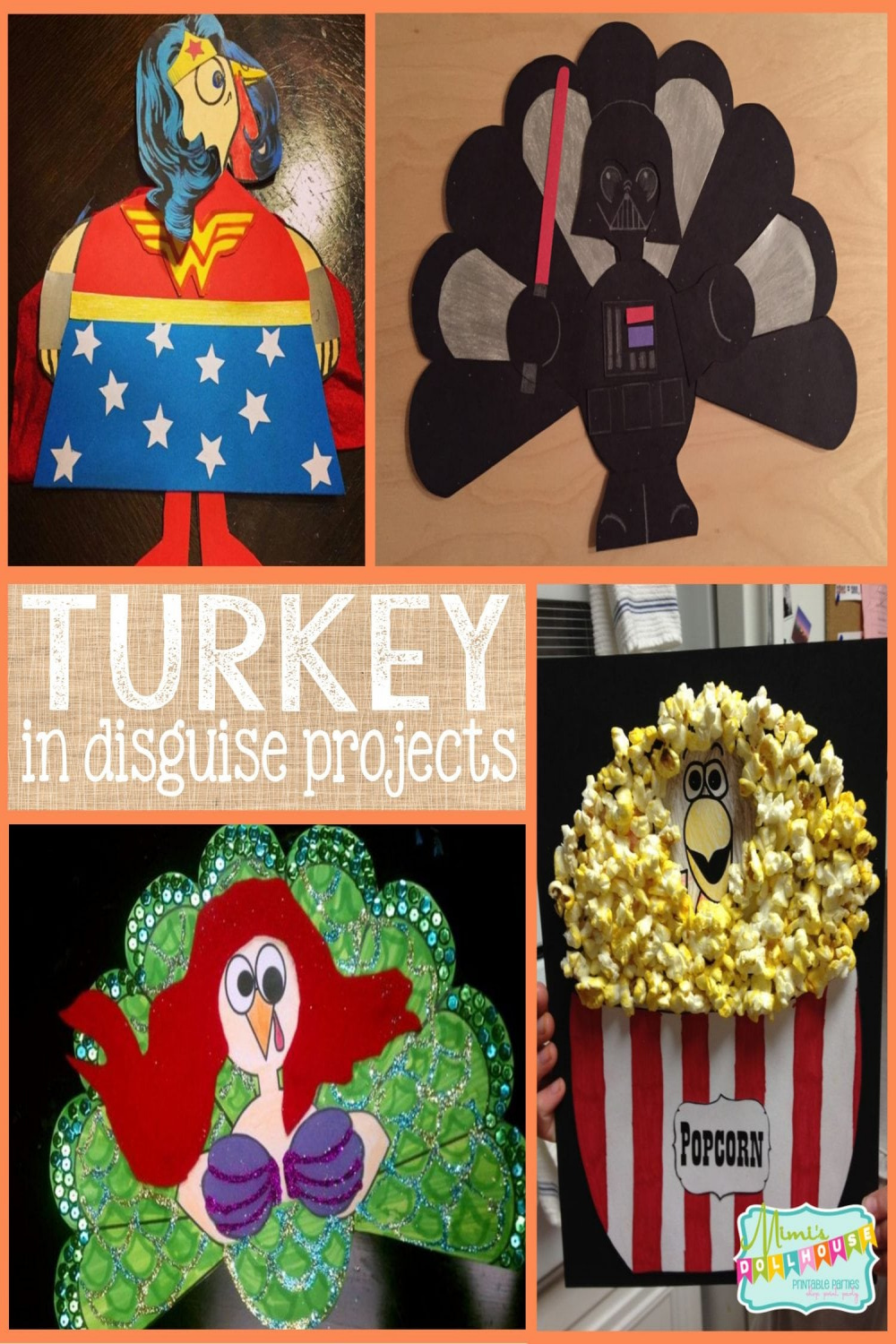 Thanksgiving: Turkey in Disguise School Project - Mimi