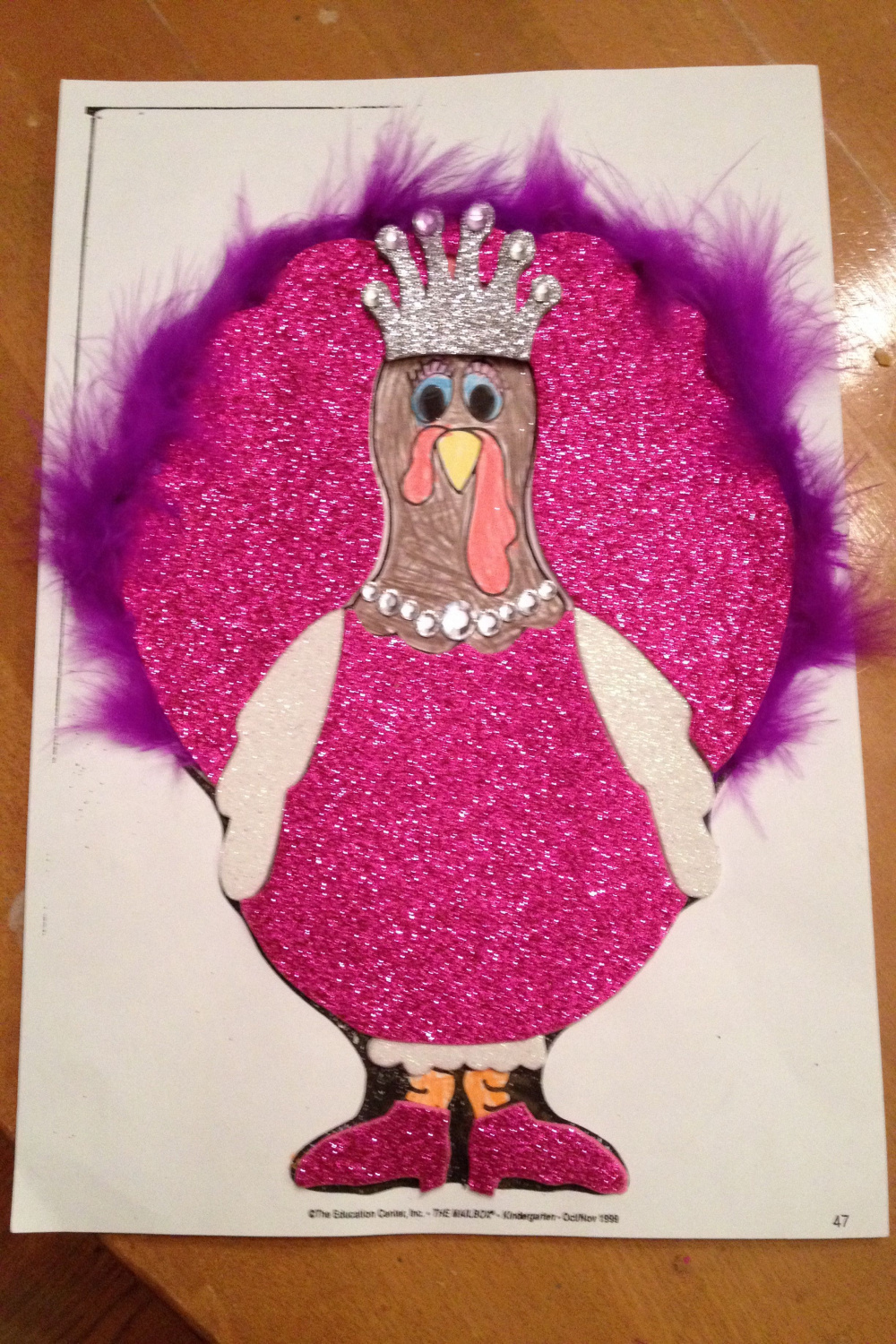 Turkey disguised as a princess  Turkey project, Turkey disguise