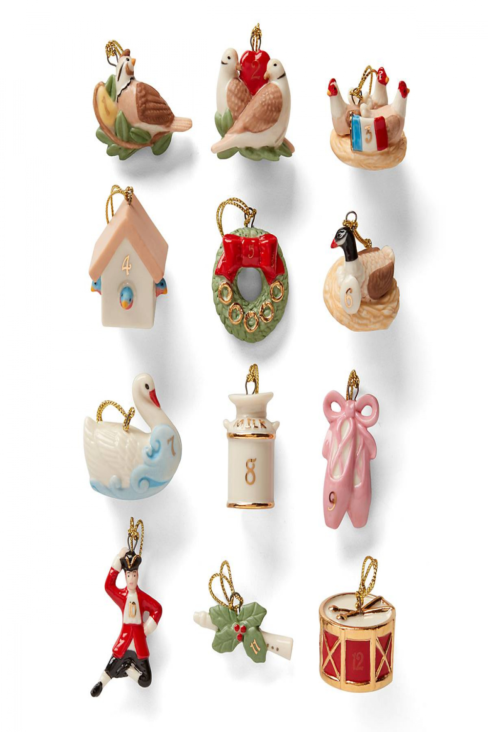 Twelve Days of Christmas -Piece Ornament Set – Lenox Corporation