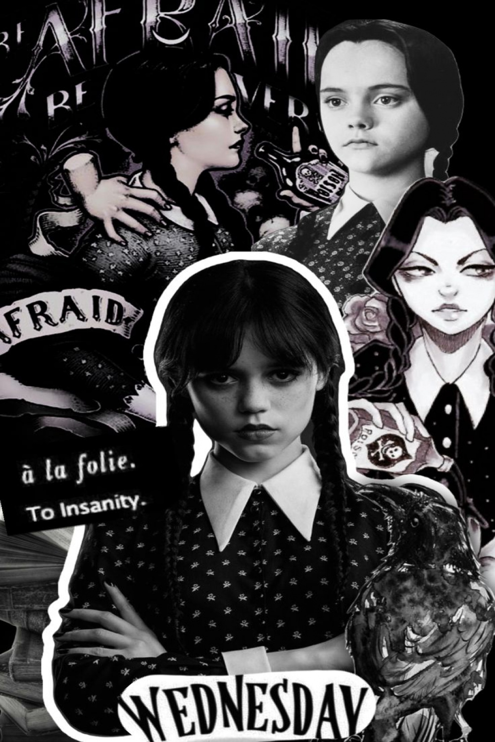 Wednesday Addams wallpapers  Pinterest