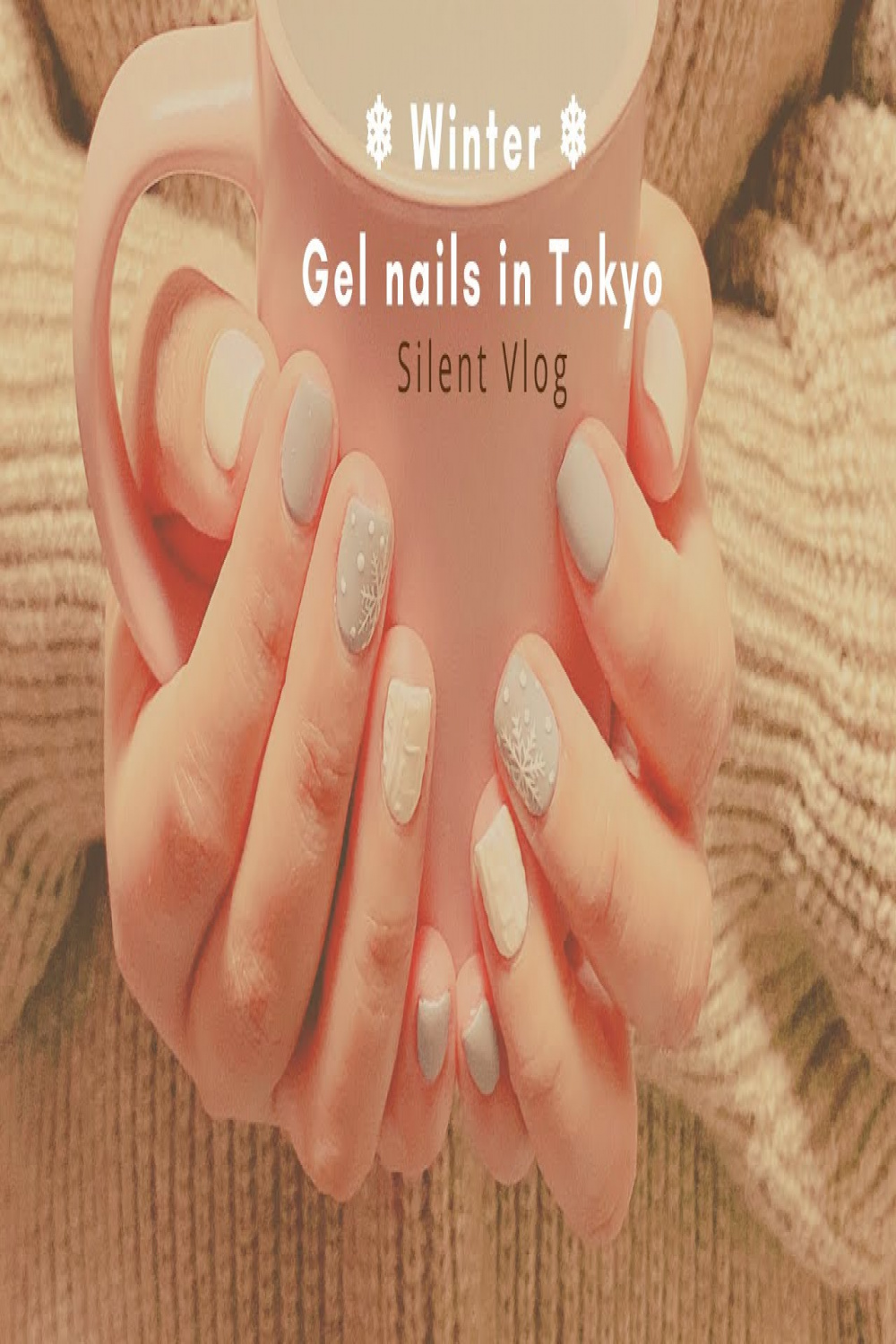 Winter ❄️ Gel Nails  Japanese Nail Art  Tokyo