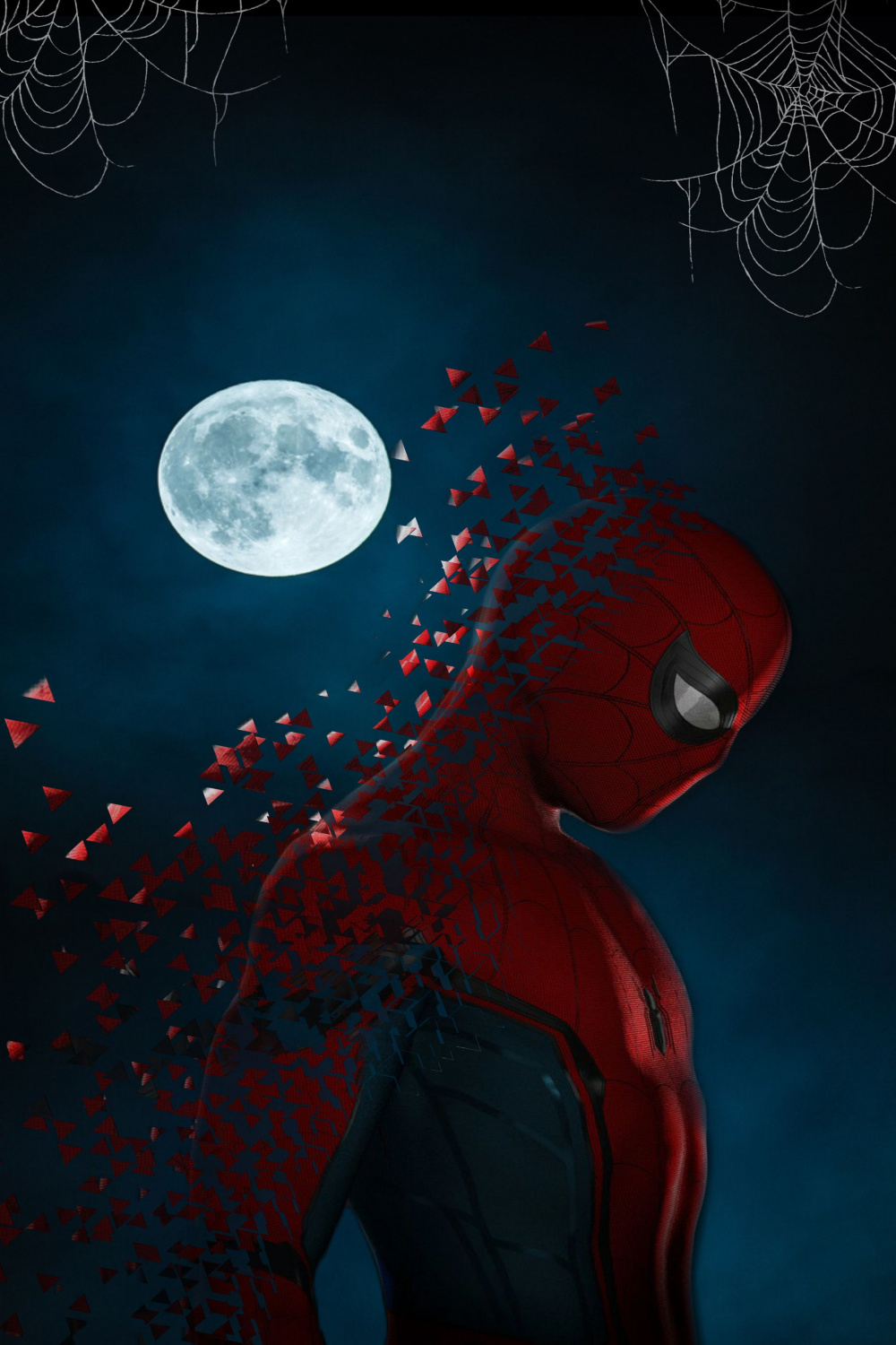 Aesthetic Lockscreen / Wallpaper : Spiderman  Marvel wallpaper