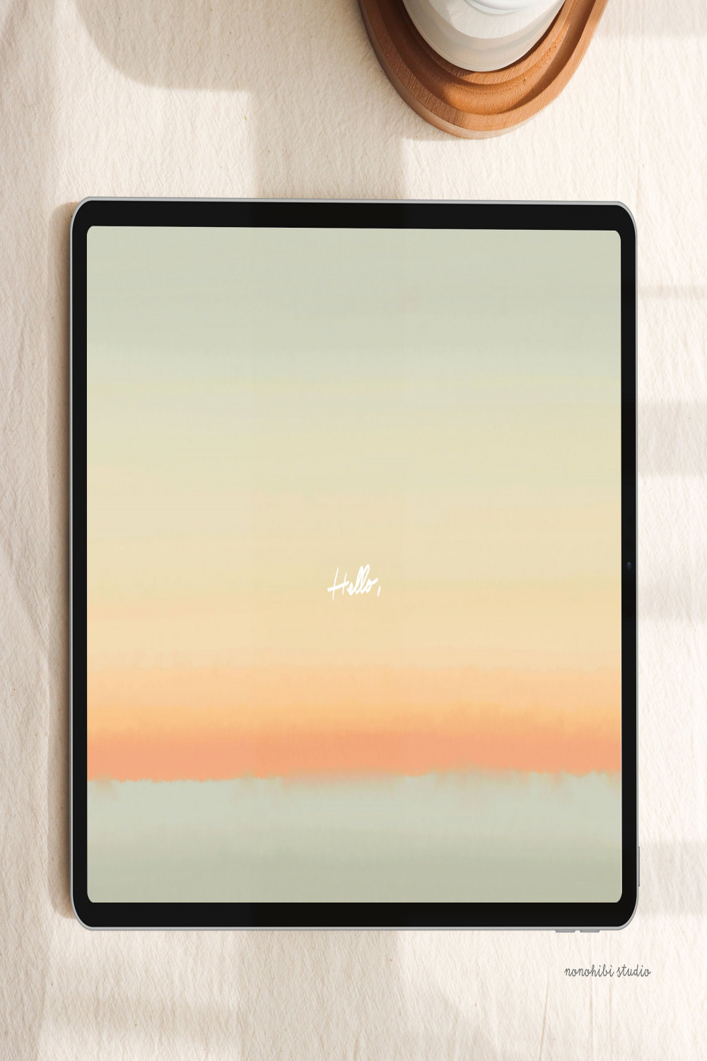 Aesthetic Sunset Sky iPad Wallpaper in Earthy Colour Digital - Etsy