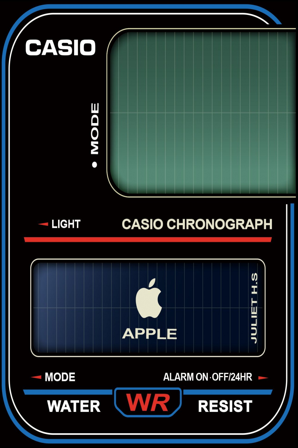 Apple Watch Face_casio  Apple watch custom faces, Apple watch