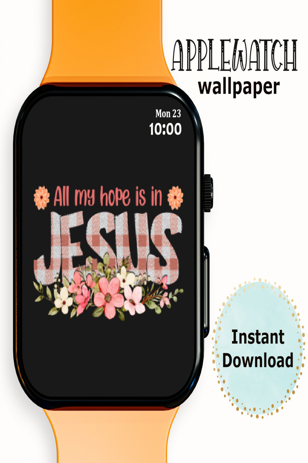 Apple Watch Wallpaper Gesicht Design Jesus Apple Watch - Etsy