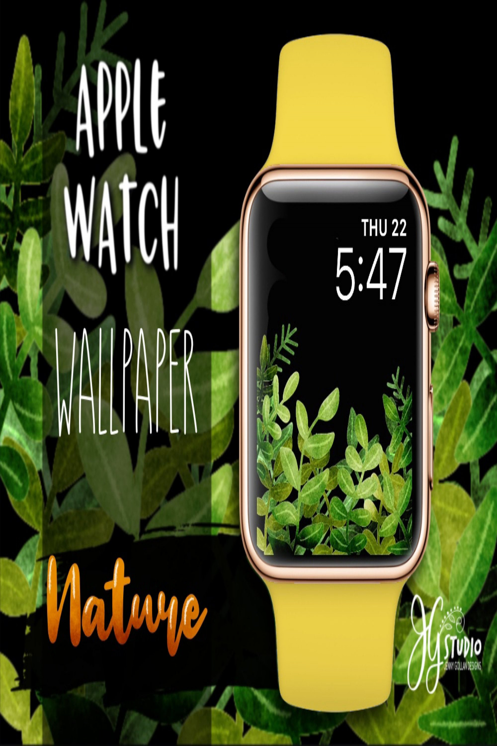 Apple Watch Wallpaper Natur Original Kunst für Ihr Apple Watch Face