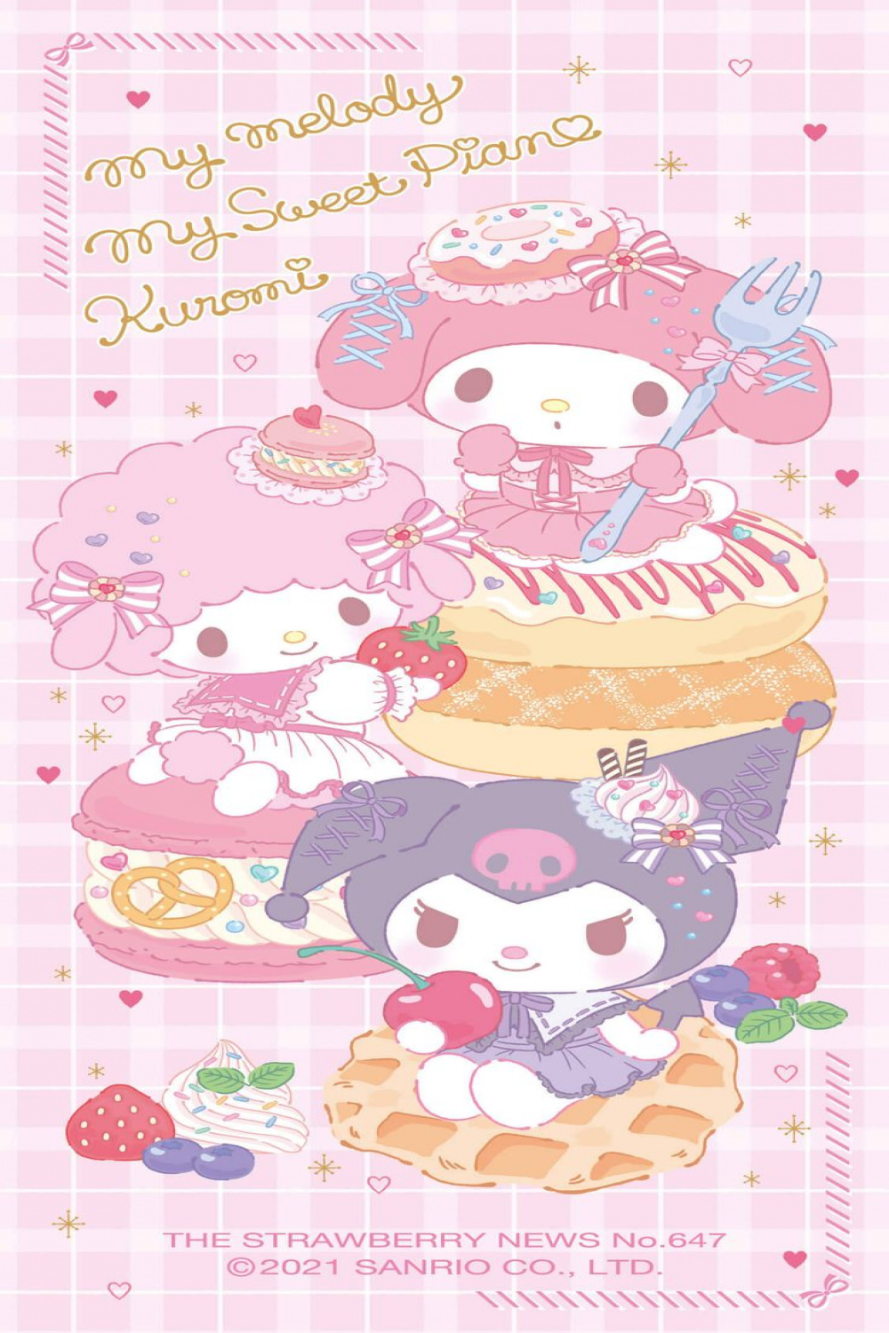 ♡ Be Positive ♡  Hello kitty iphone wallpaper, Melody hello