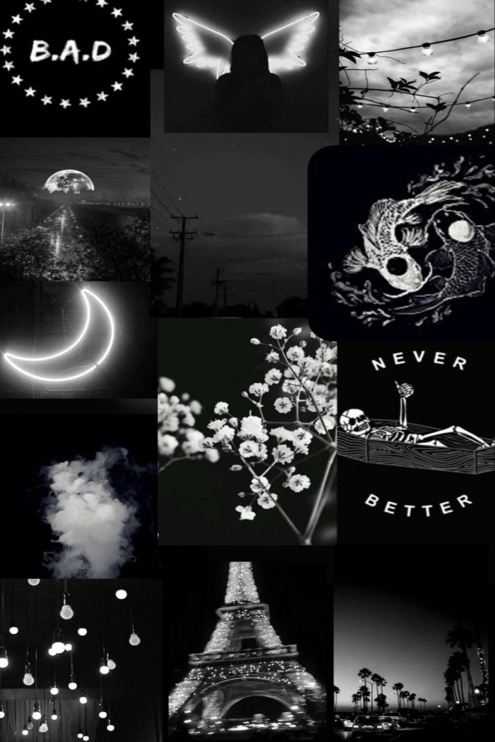 Black Aesthetic  Iphone wallpaper tumblr aesthetic, Black