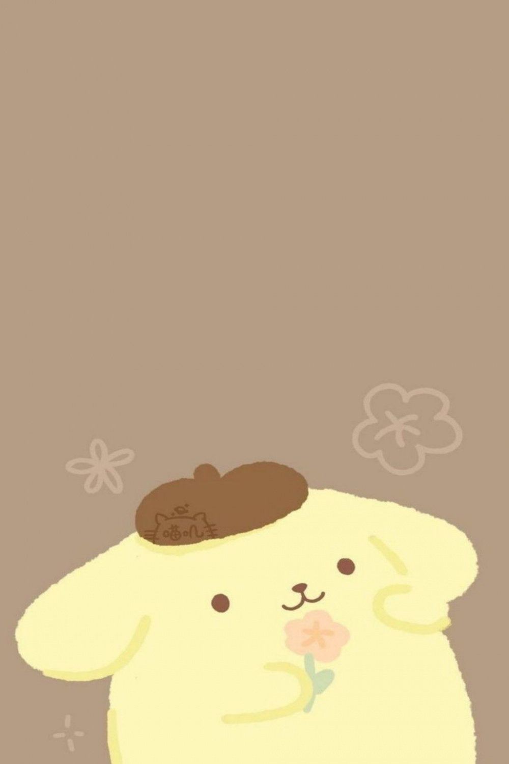 Brown wallpaper  Hello kitty iphone wallpaper, Sanrio wallpaper