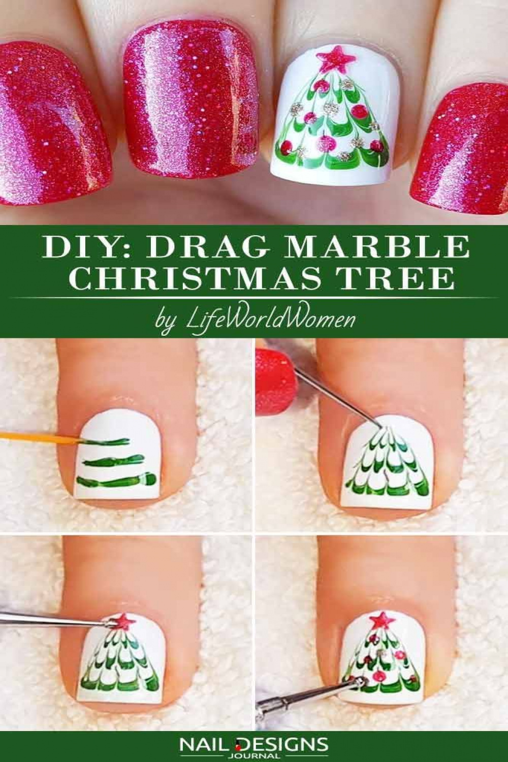 Charming Christmas Nail Art Ideas You