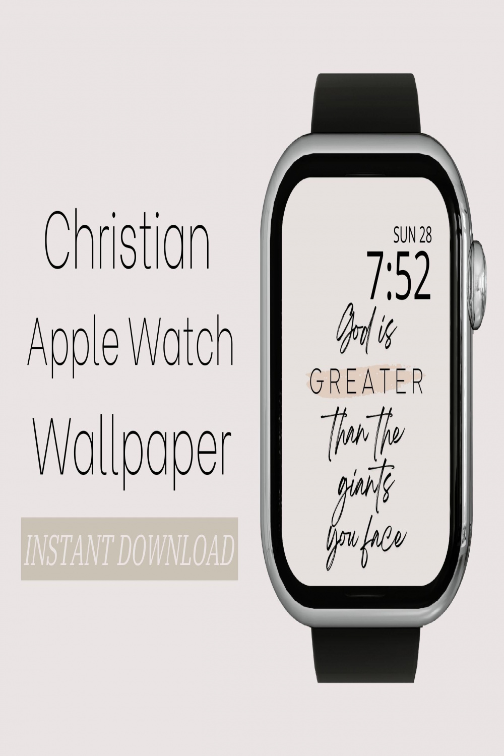 Christian Apple Watch Wallpaper God is Greater Than the - Etsy