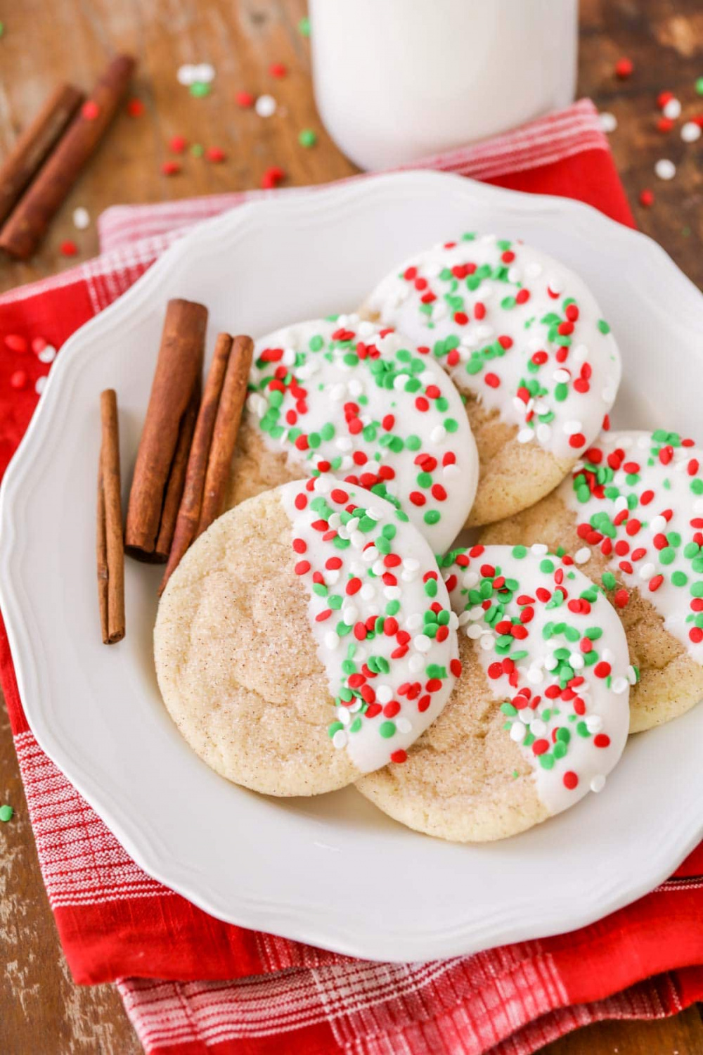 Christmas Snickerdoodles Recipe