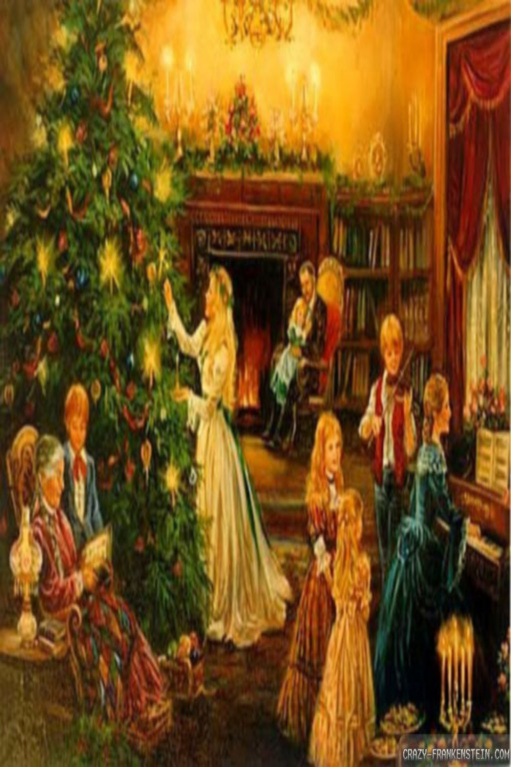 Christmas Wallpaper: Victorian Christmas  Victorian christmas