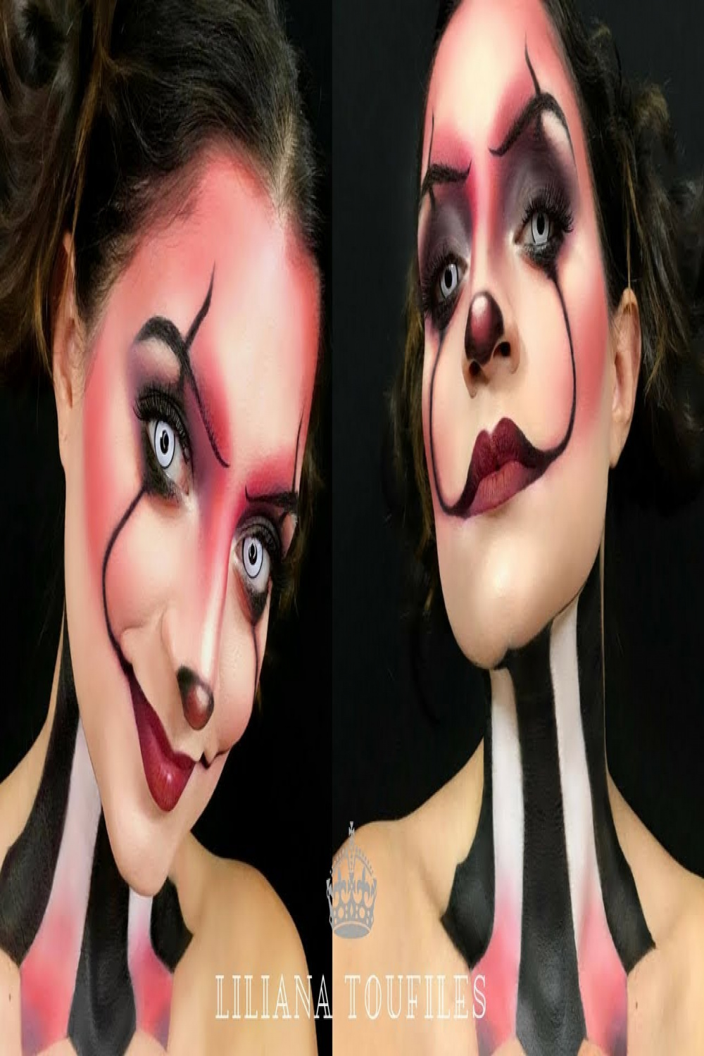 CLOWN MAKEUP TUTORIAL  Halloween Makeup