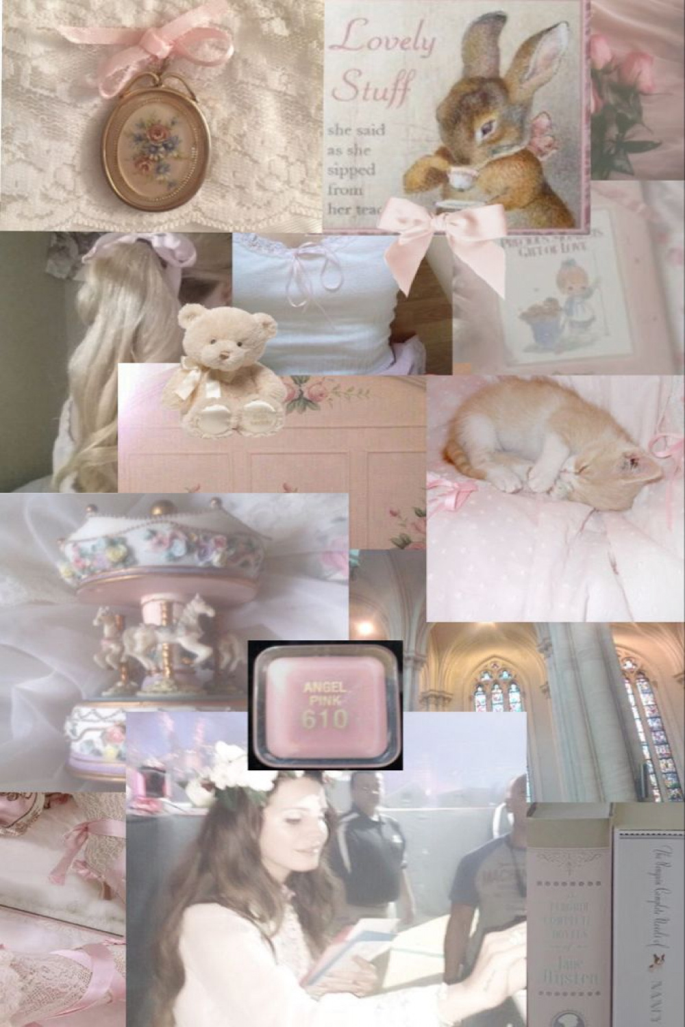 ✧⁺˳༚ coquette wallpaper collage ˚✧⁺˳༚  Pink, Iphone wallpaper