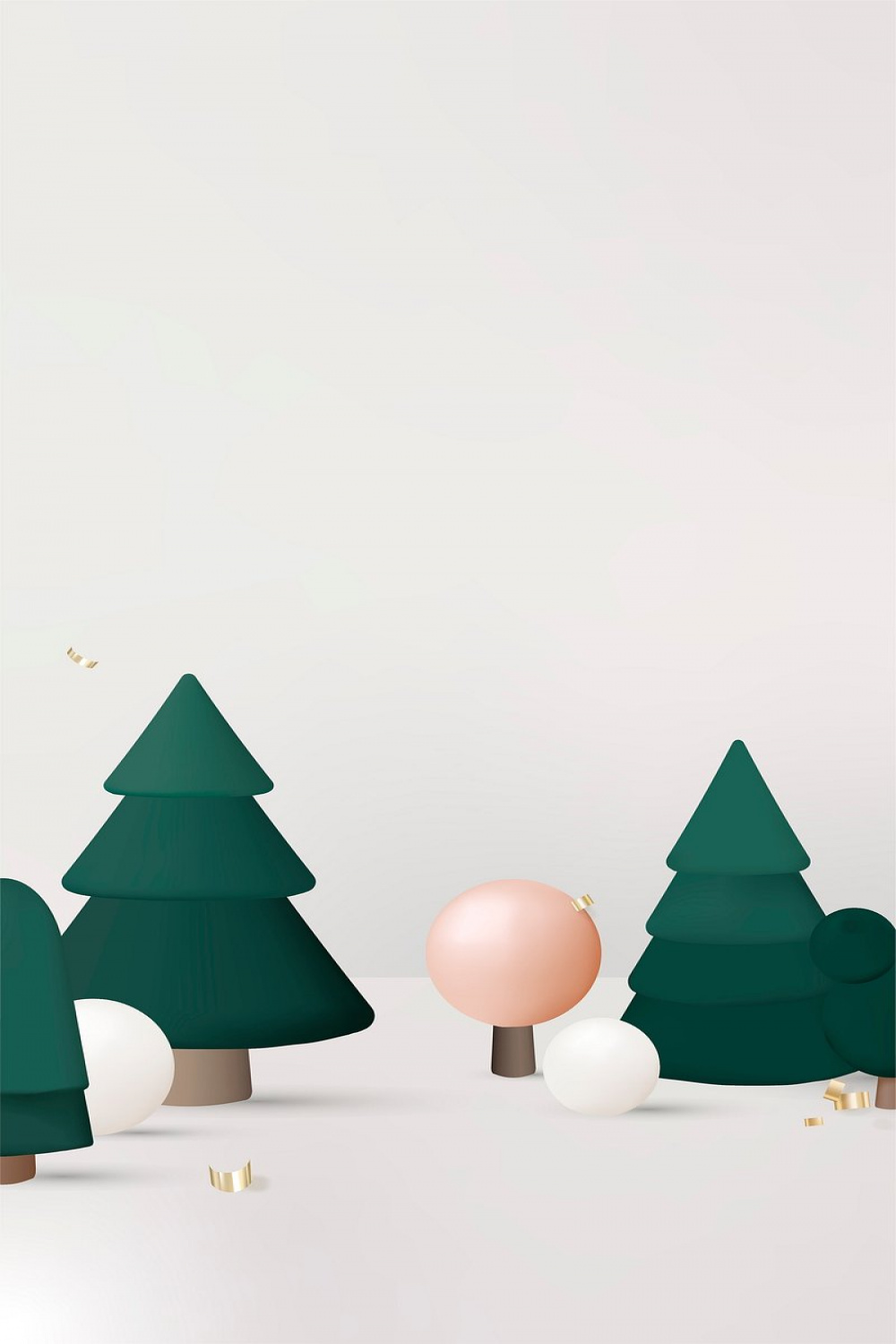 Cute Christmas iPhone wallpaper, D  Free Photo - rawpixel