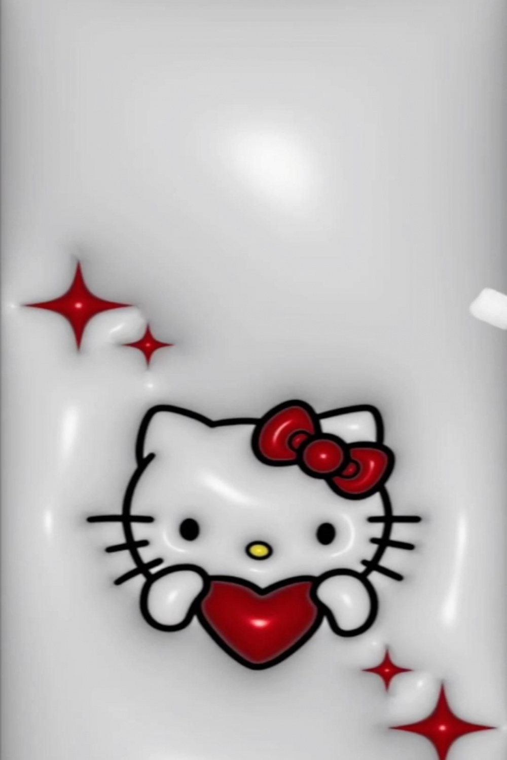 D iOS background, hello kitty🤍❤️ in 202  Hello kitty iphone