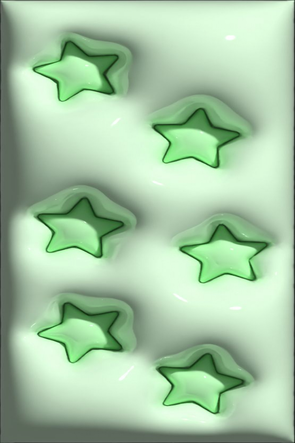 d wallpaper - milky green stars in 202  Jelly wallpaper, Iphone